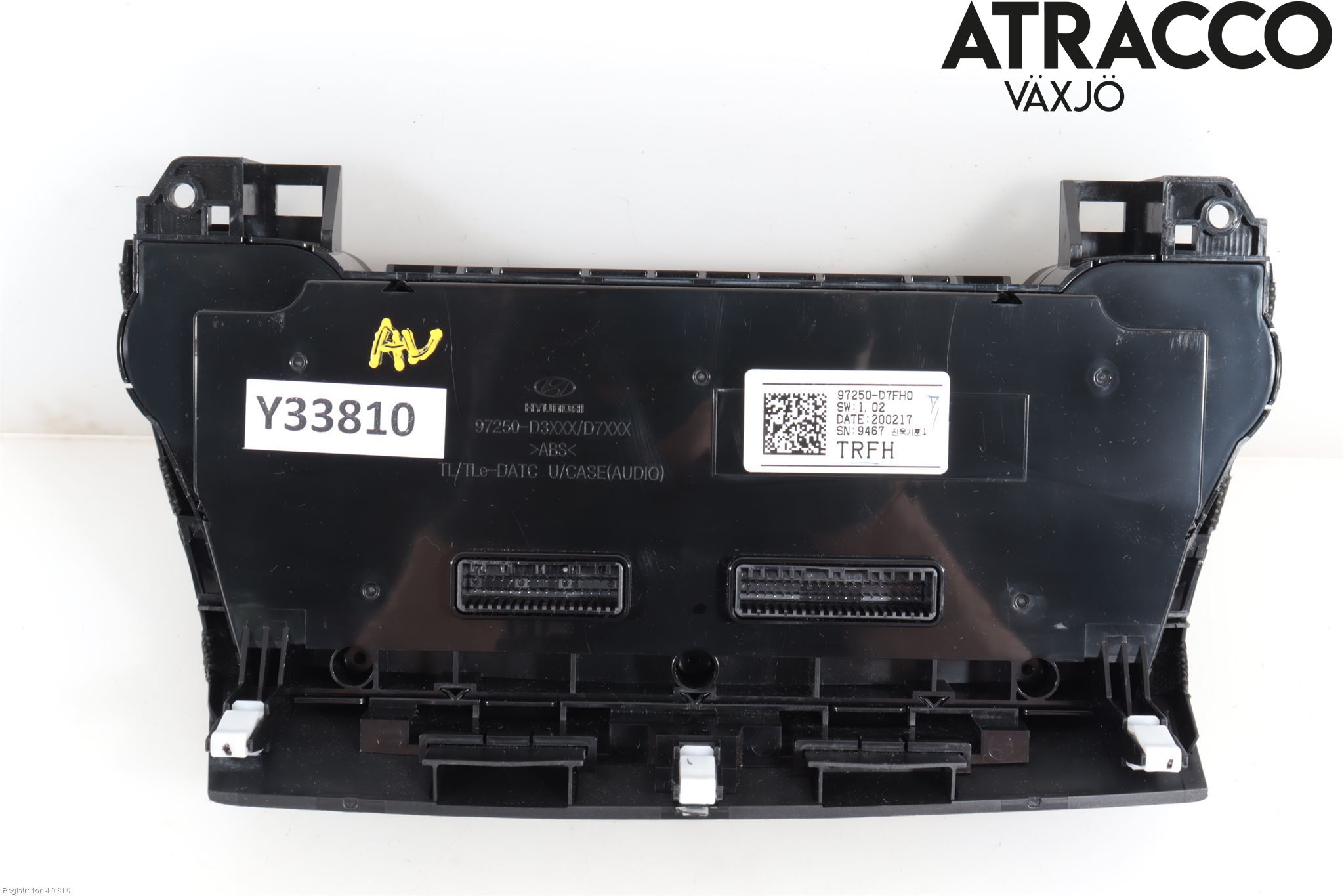 Hyundai TUCSON 05- Varme Ac Betjening-Display