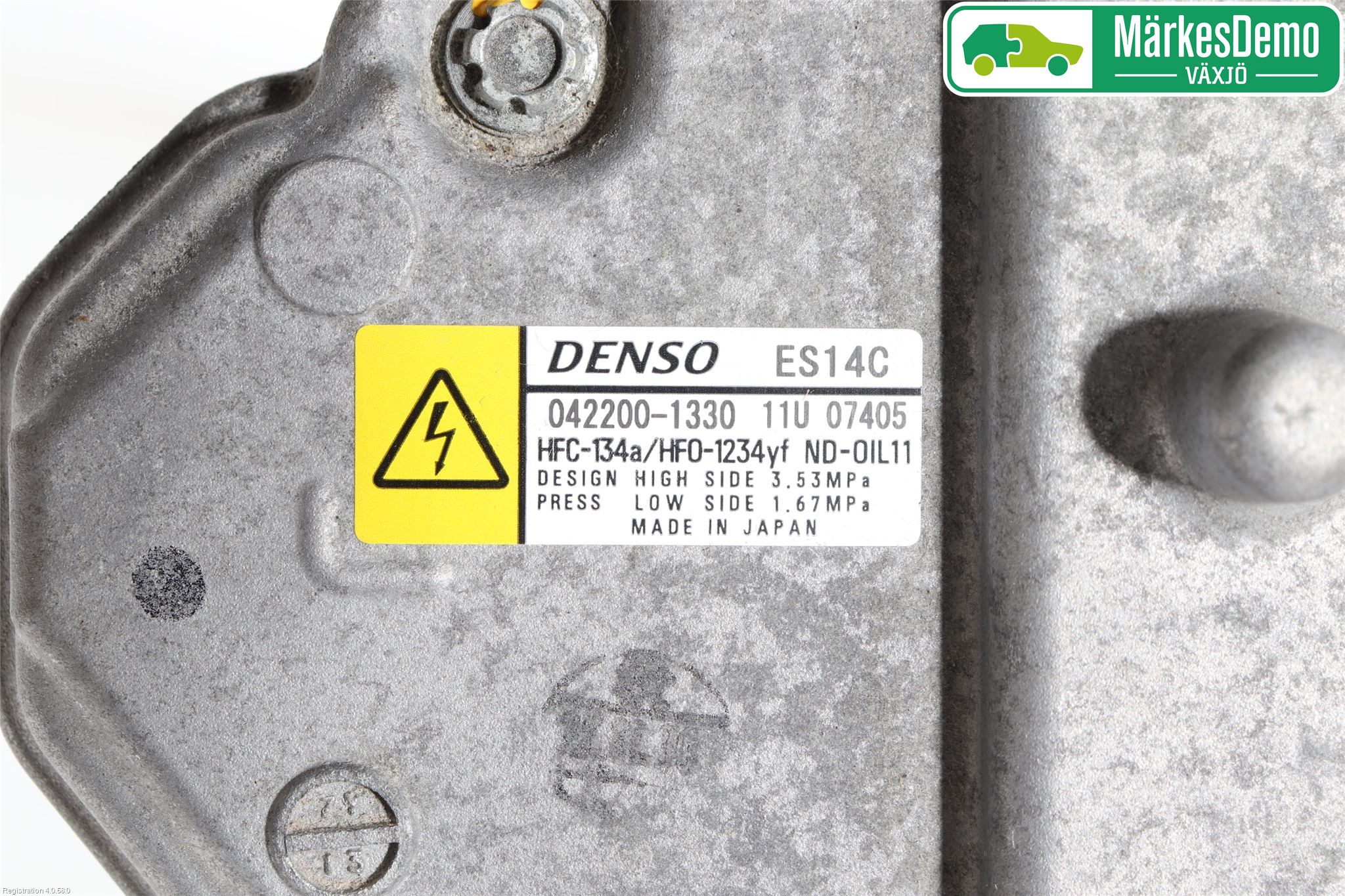 Toyota AURIS 13-19 Varme Ac Kompressor