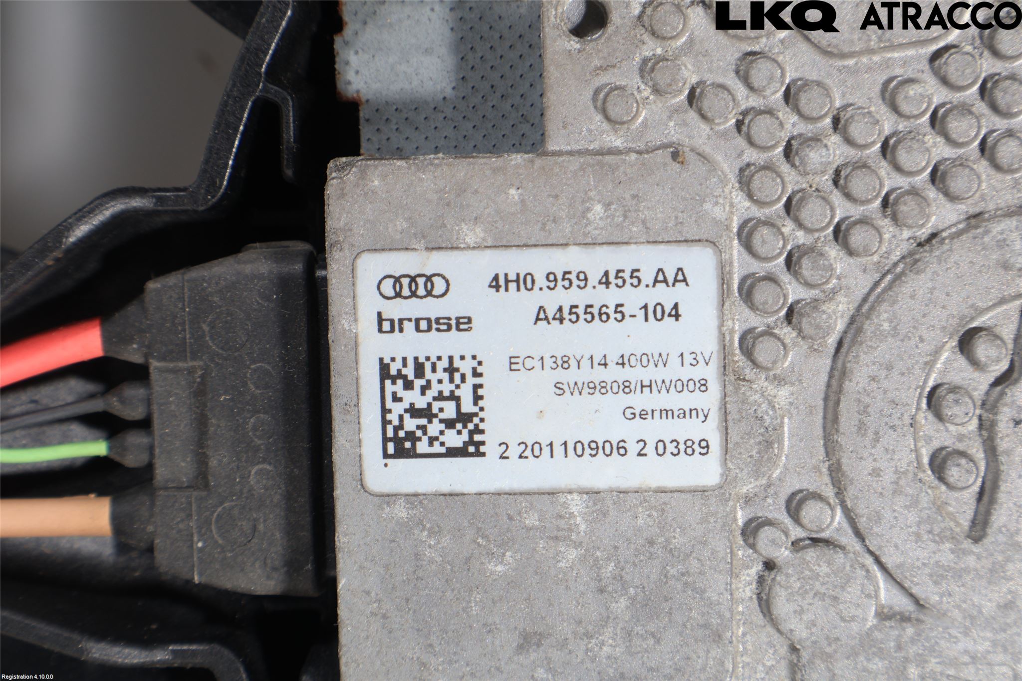 Audi A6/S6 4G 11-18 Kjølevifte-Radiator Hus-Kåpe