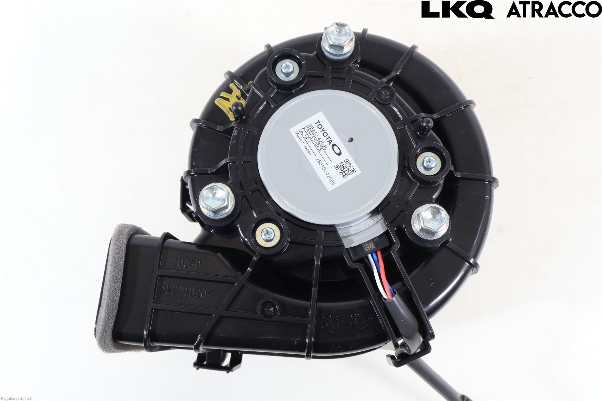 Lexus NX 340h/450h+ 21- Varmeapparat Viftemotor