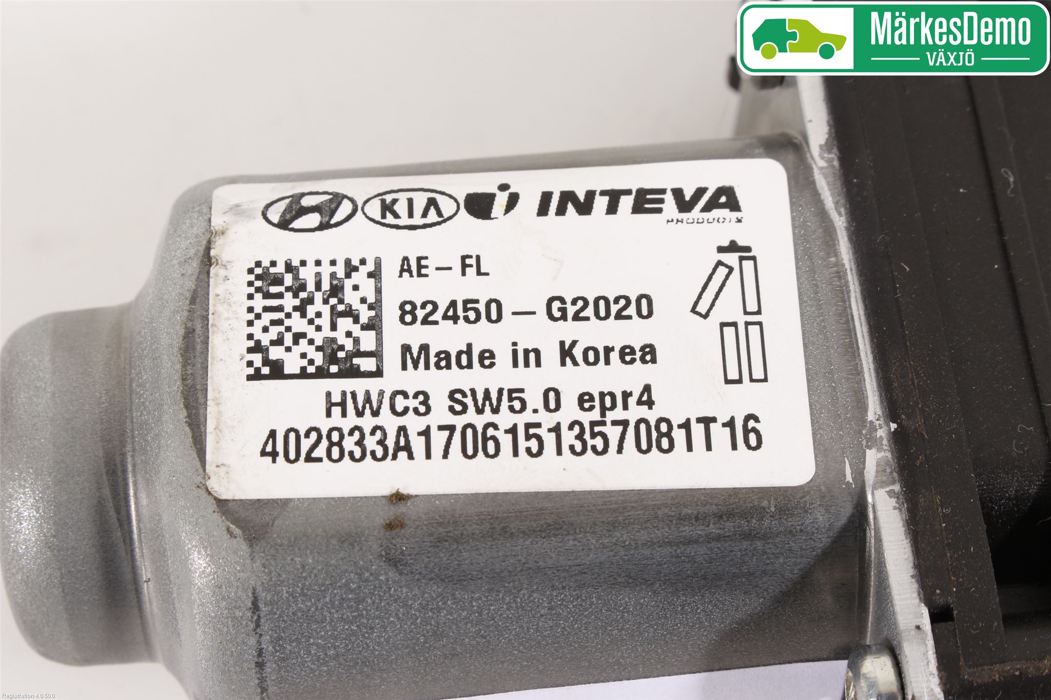 Hyundai IONIQ AE 17-22 Vindusheismotor