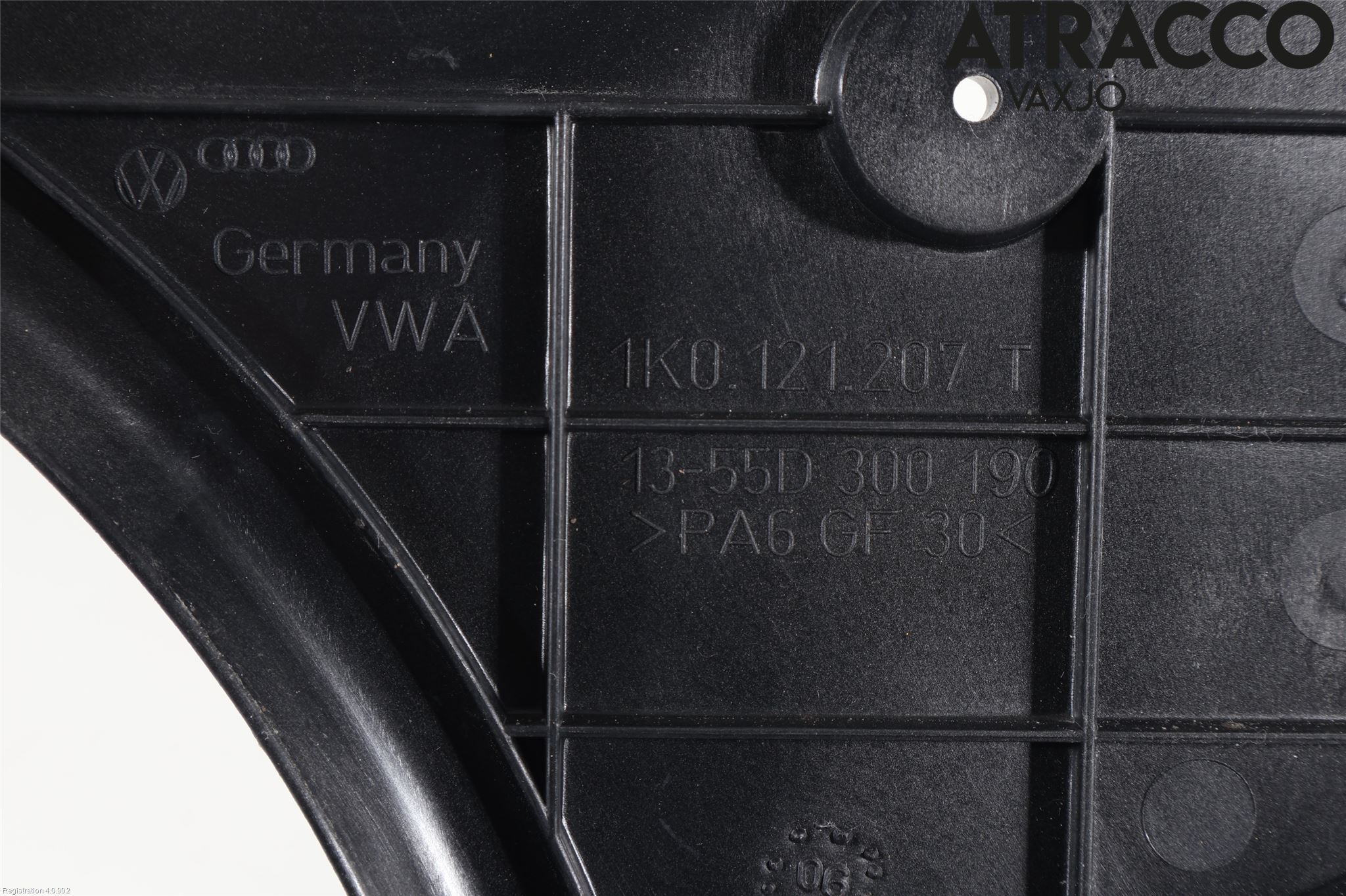 Volkswagen VW GOLF PLUS/CROSS GOLF 04-14 Kjølevifte-Radiator Hus-Kåpe