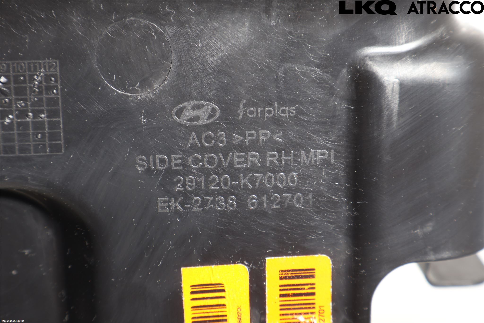 Hyundai i10 LA 20- Bunnplate U Motor-Gear-Dørk