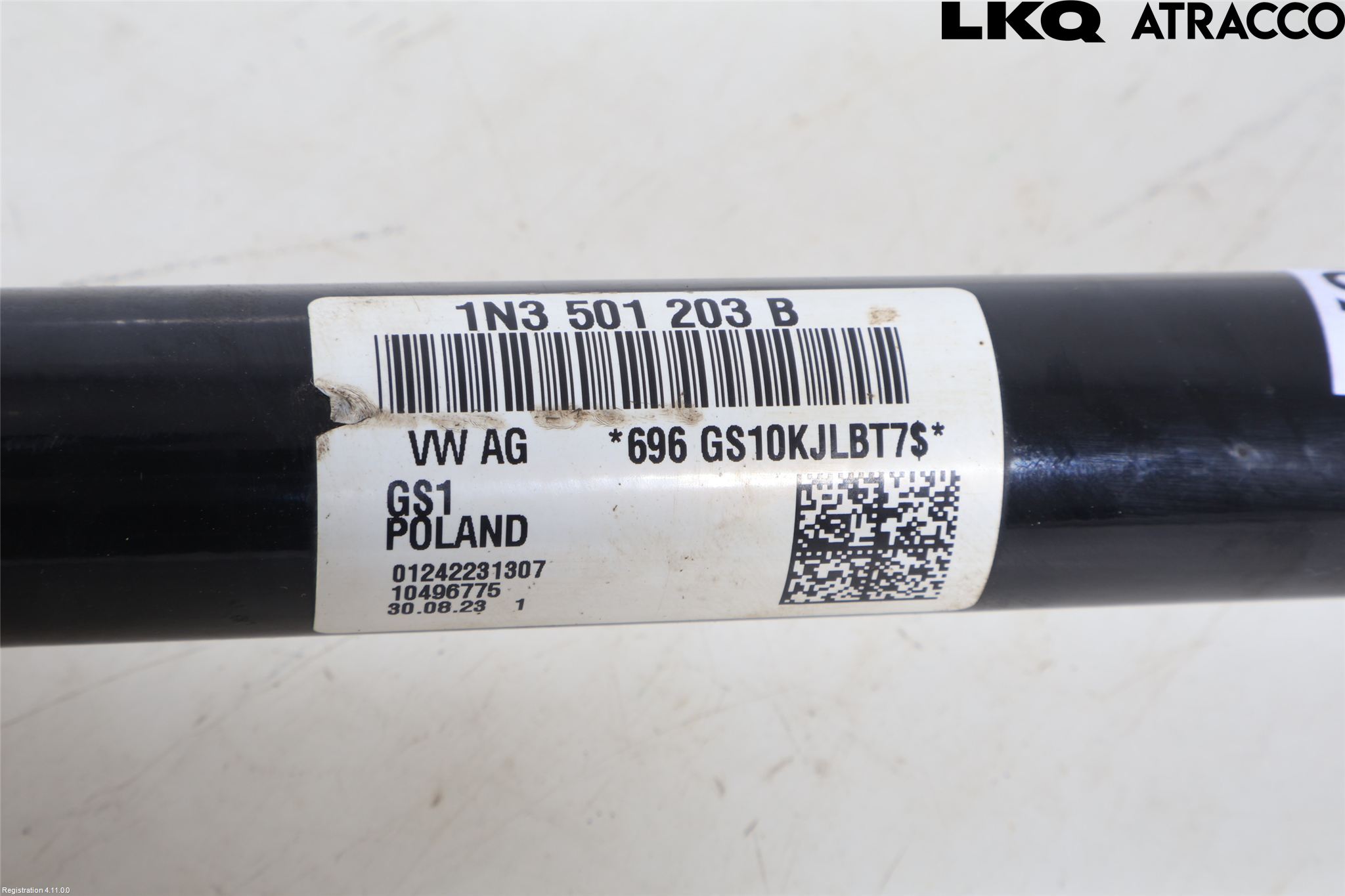 Volkswagen VW ID BUZZ/CARGO 22- Drivaksel Bak Kompl Venstre