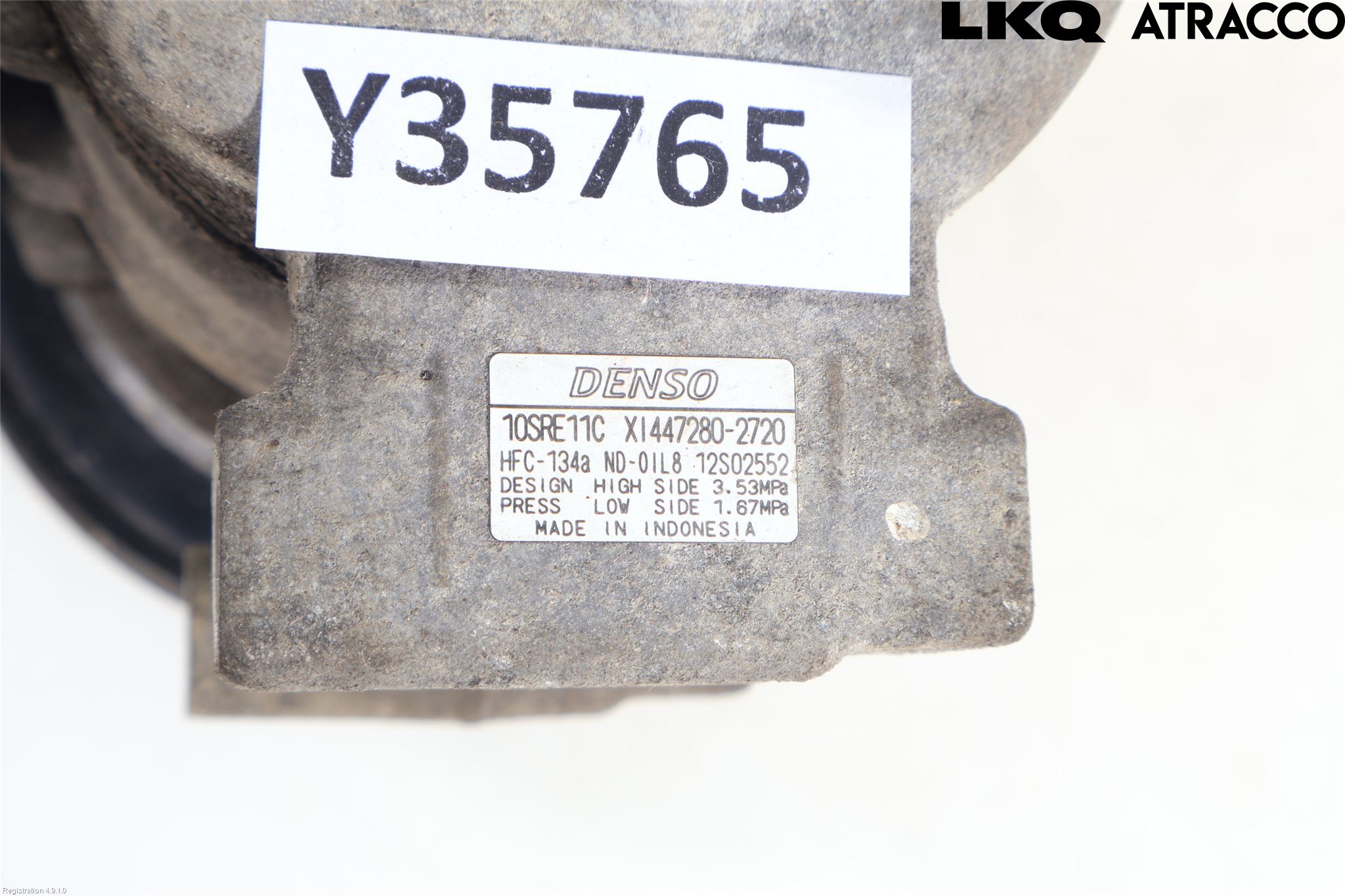Toyota HILUX 16- Varme Ac Kompressor
