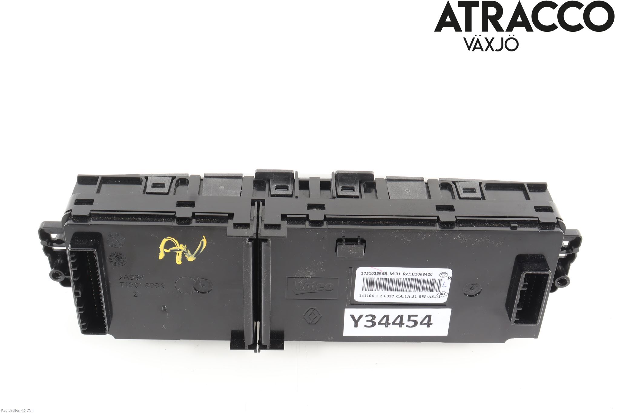 Renault MEGANE III 09-15 Varme Ac Betjening-Display