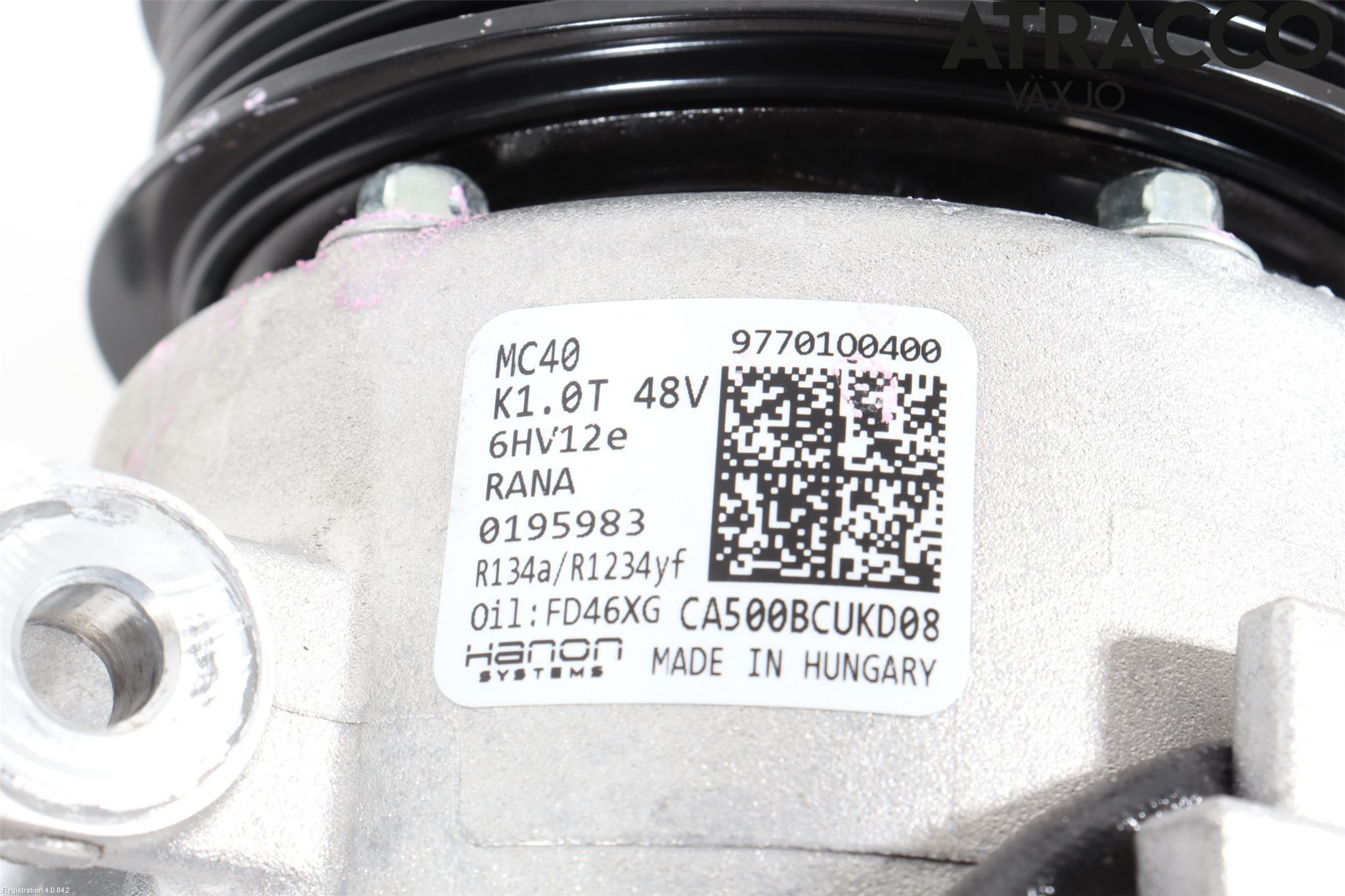 Hyundai BAYON BC3 21- Varme Ac Kompressor