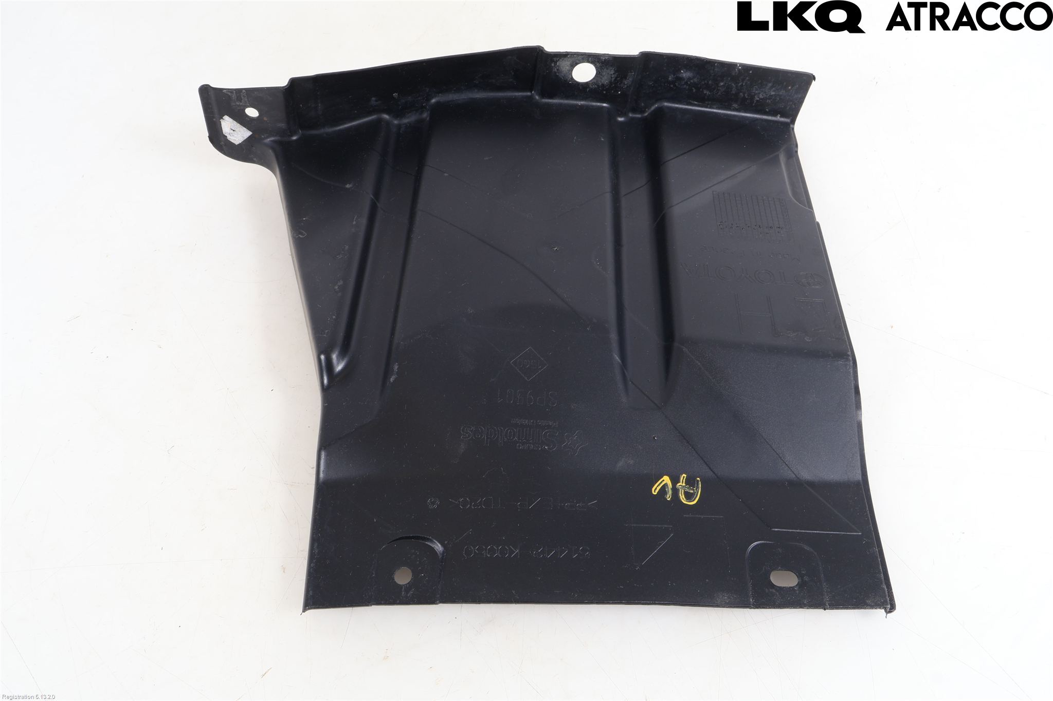 Toyota YARIS XP21 20- Bunnplate U Motor-Gear-Dørk
