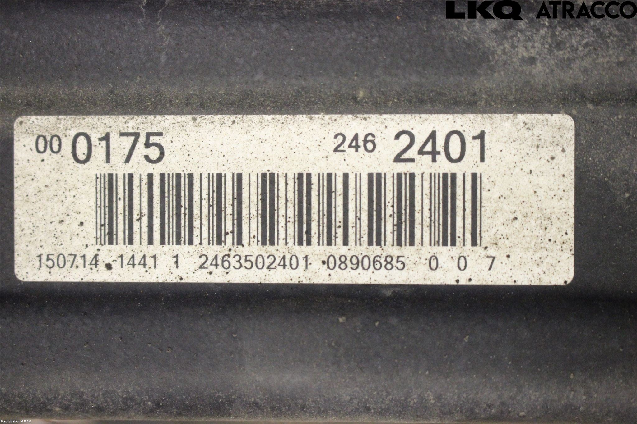 Mercedes-Benz MB GLA-KLASS (X156) 13-20 Bakaksel Feste Travers-Ramme