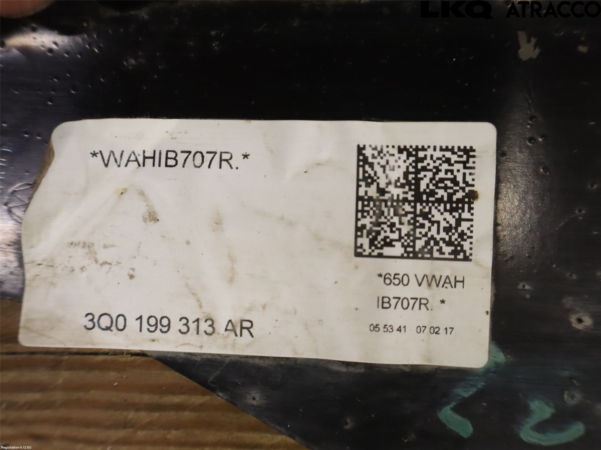 Volkswagen VW TIGUAN 16-24 Forstillingsbjelke(Tvergående)