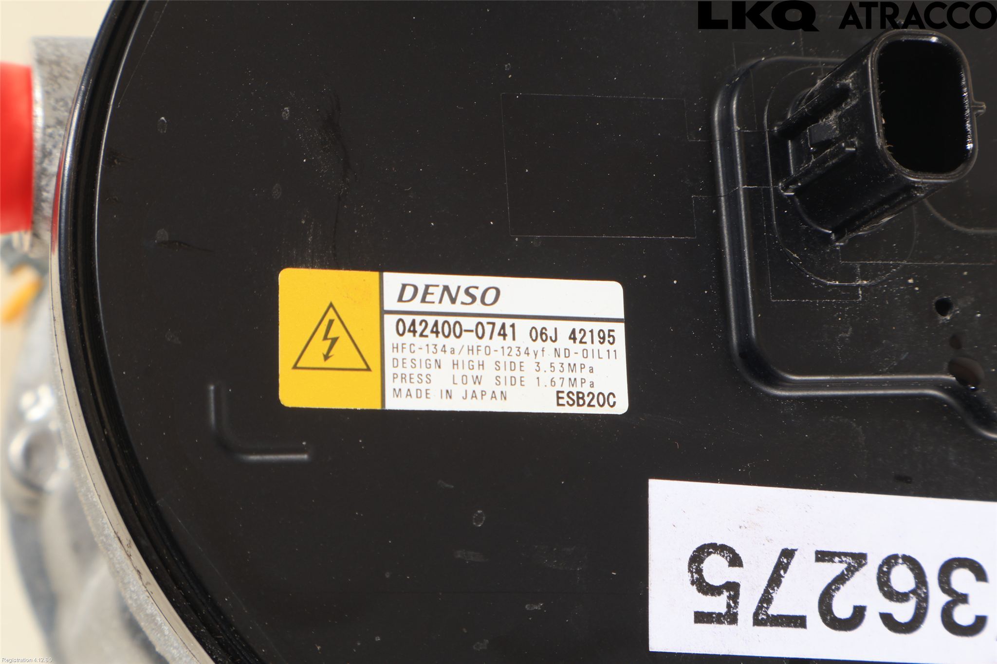 Lexus LBX 24- Varme Ac Kompressor