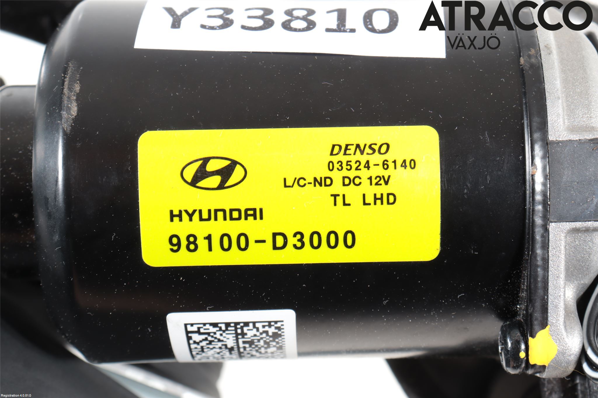Hyundai TUCSON 05- Viskeroverføring Frontrute