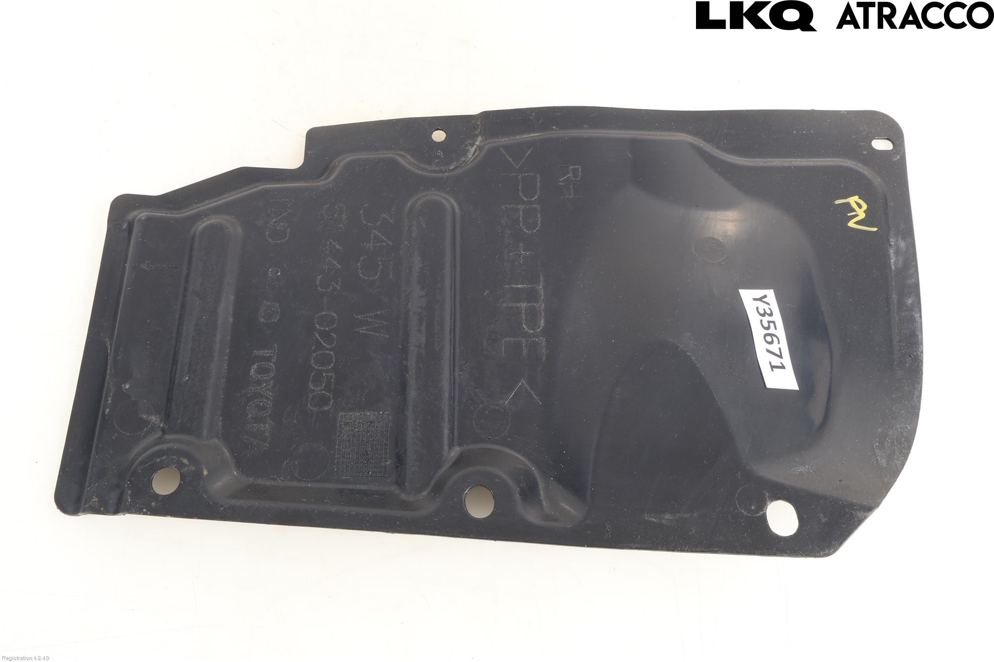 Toyota AURIS 13-19 Bunnplate U Motor-Gear-Dørk