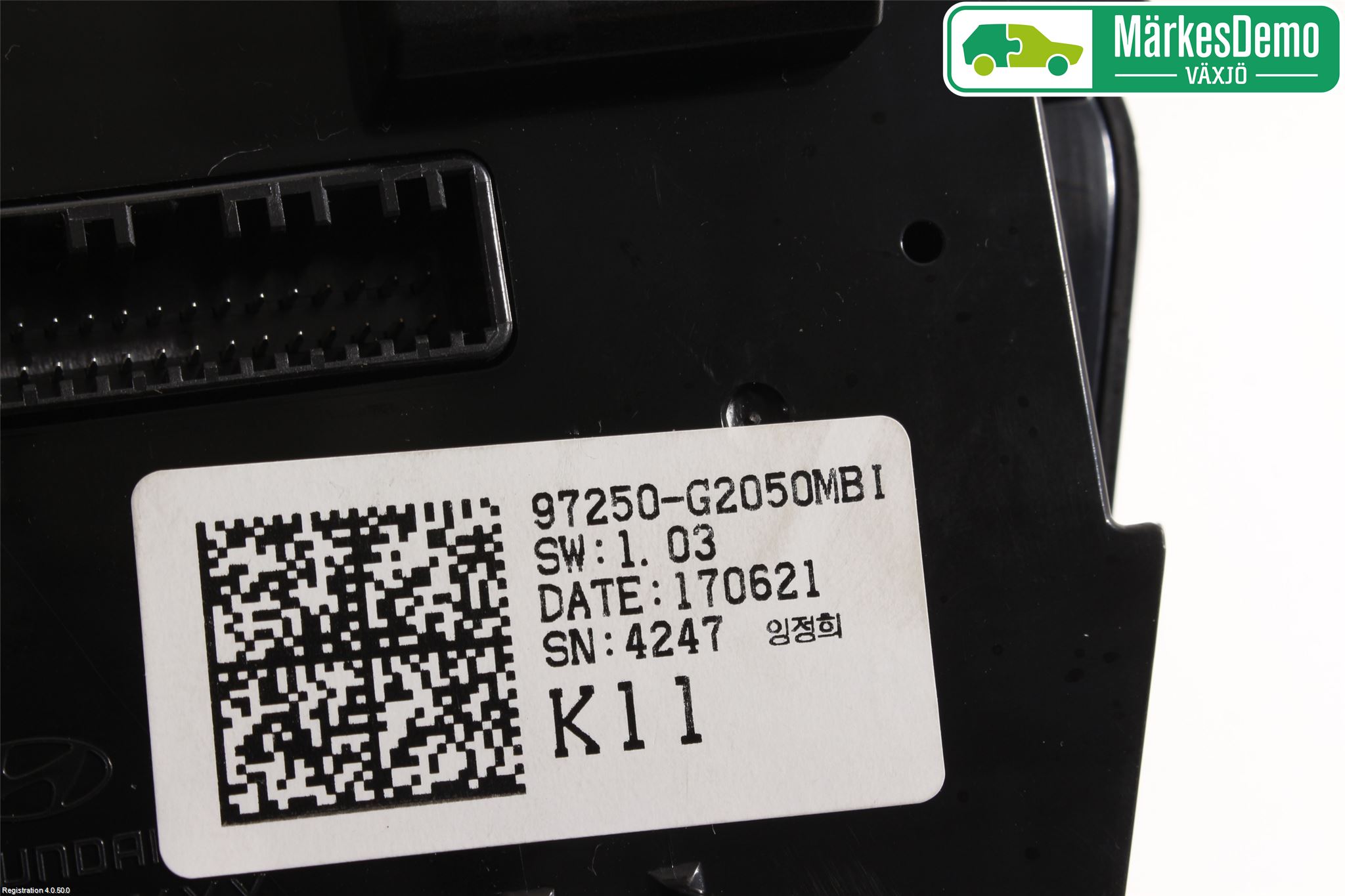 Hyundai IONIQ AE 17-22 Varme Ac Betjening-Display