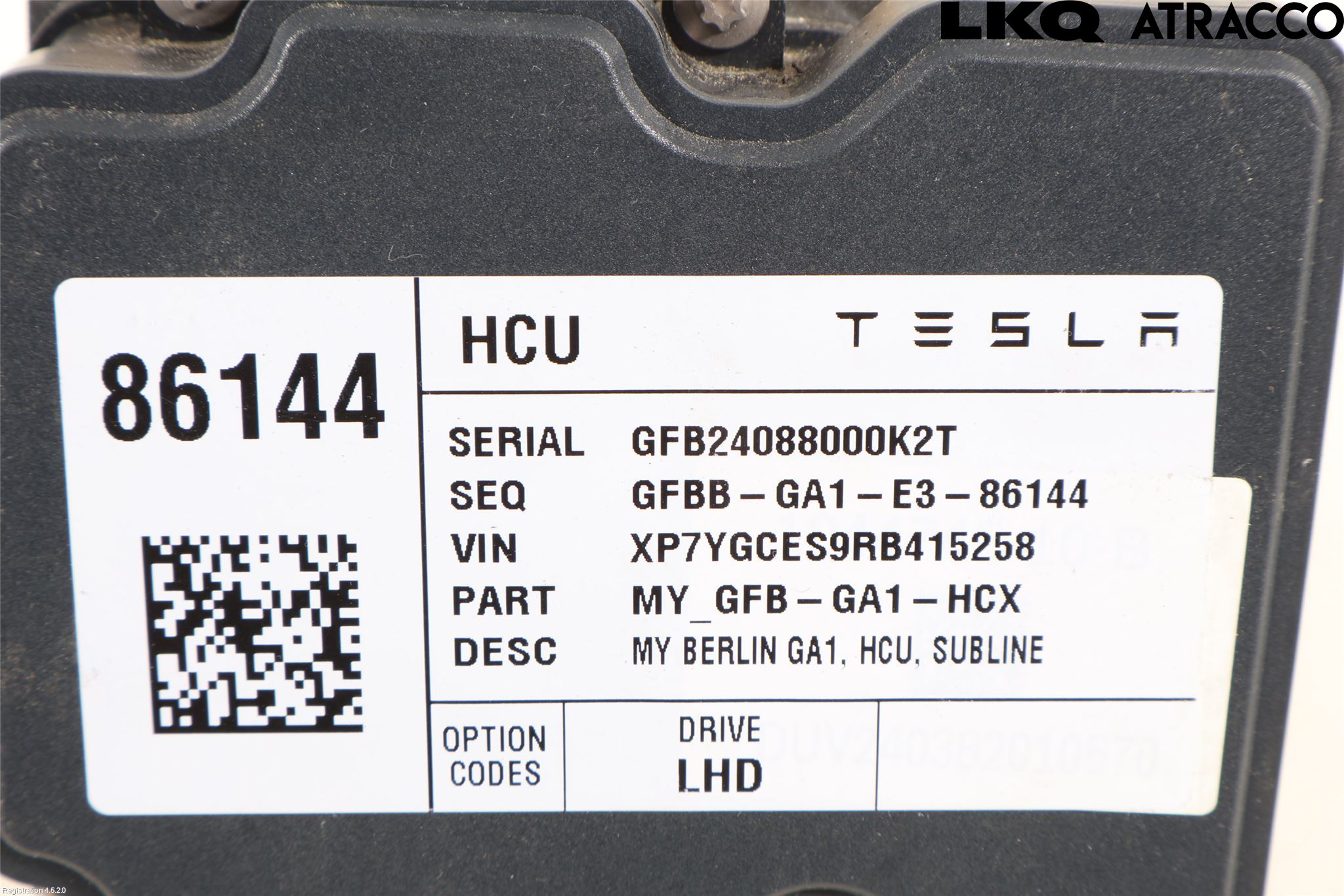Tesla MODEL Y 21- Abs Hydraulikkaggregat