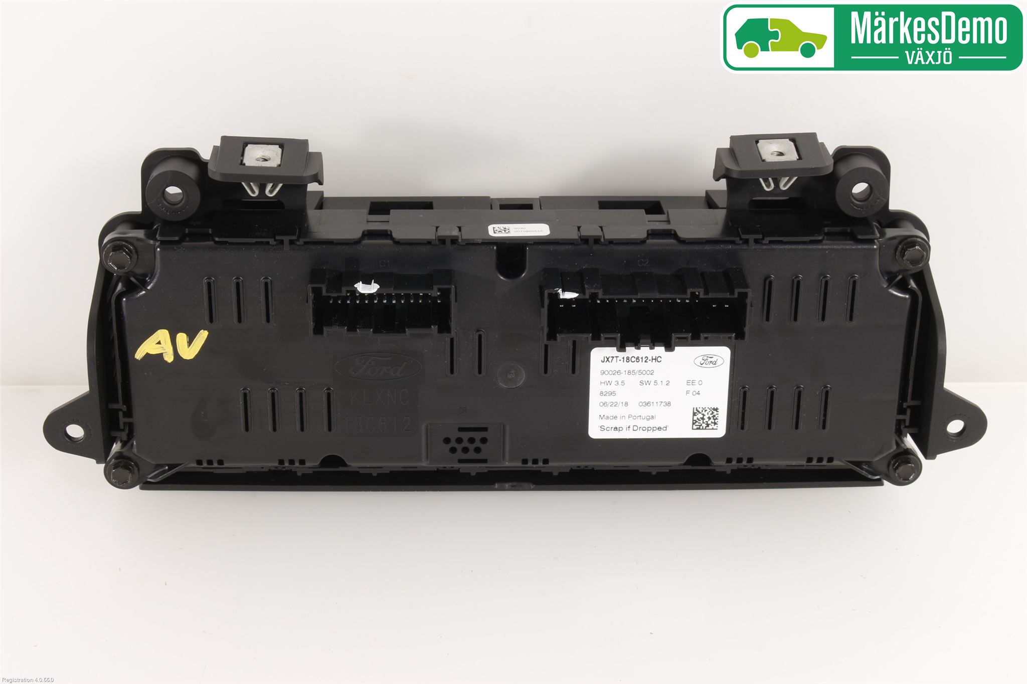 Ford FOCUS 19- Varme Ac Betjening-Display