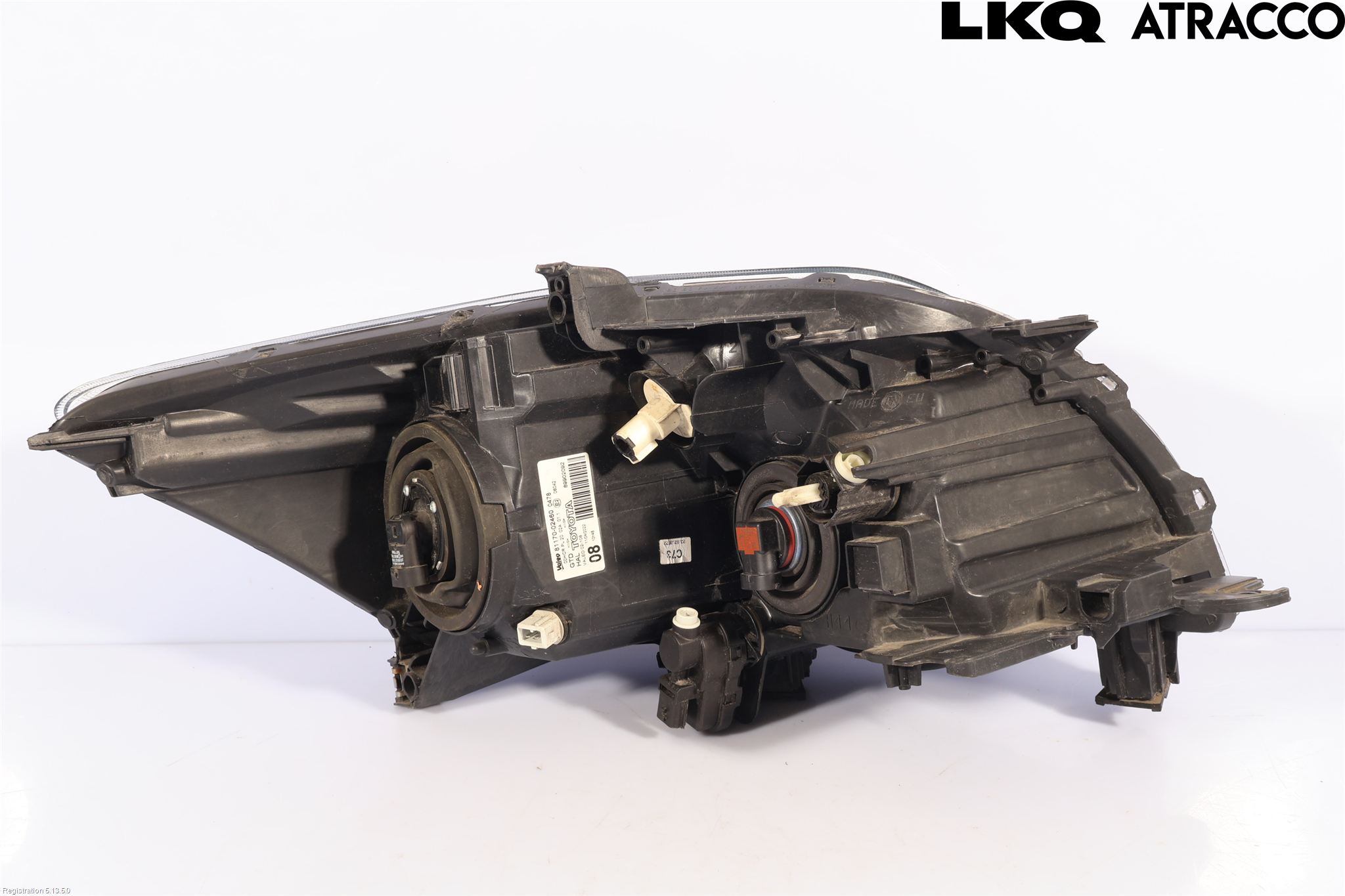 Toyota AURIS 07-09 Frontlykt Venstre