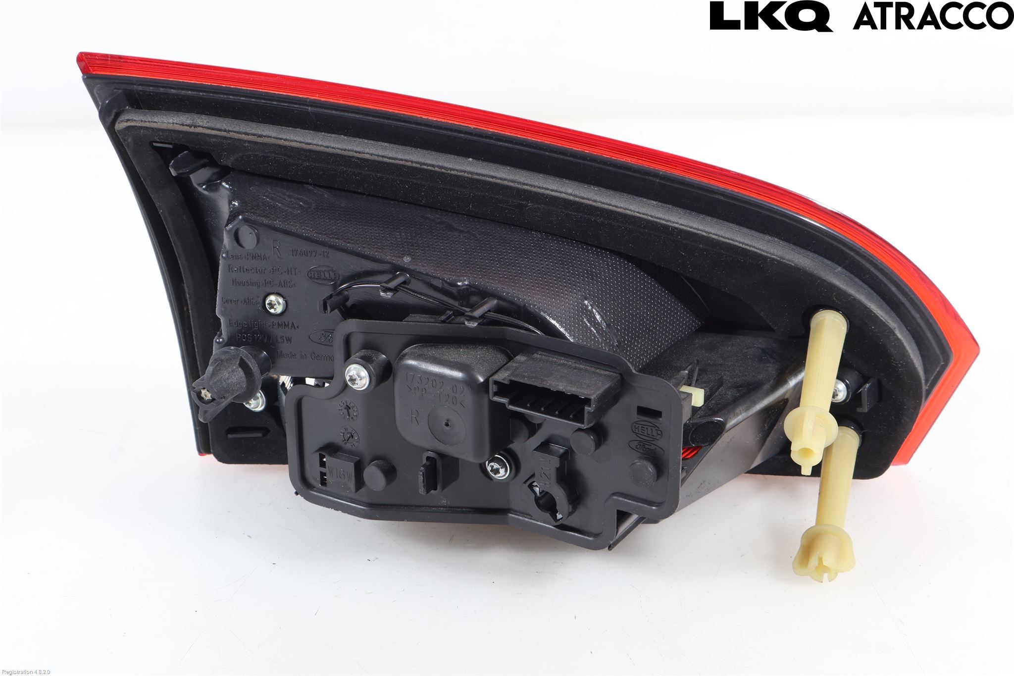 Ford S-MAX 06-15 Baklykt Høyre  På Luke(Indre)