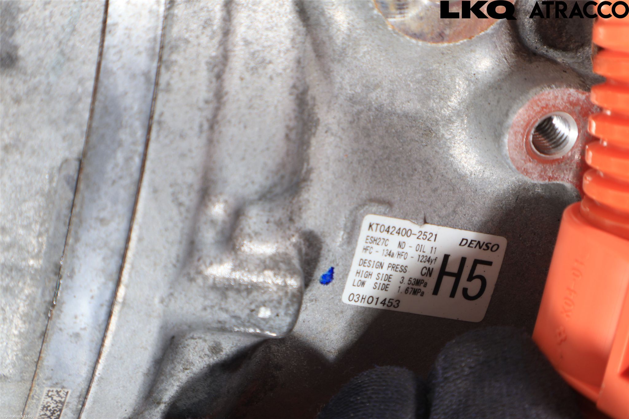 Honda ZR-V 23- Varme Ac Kompressor