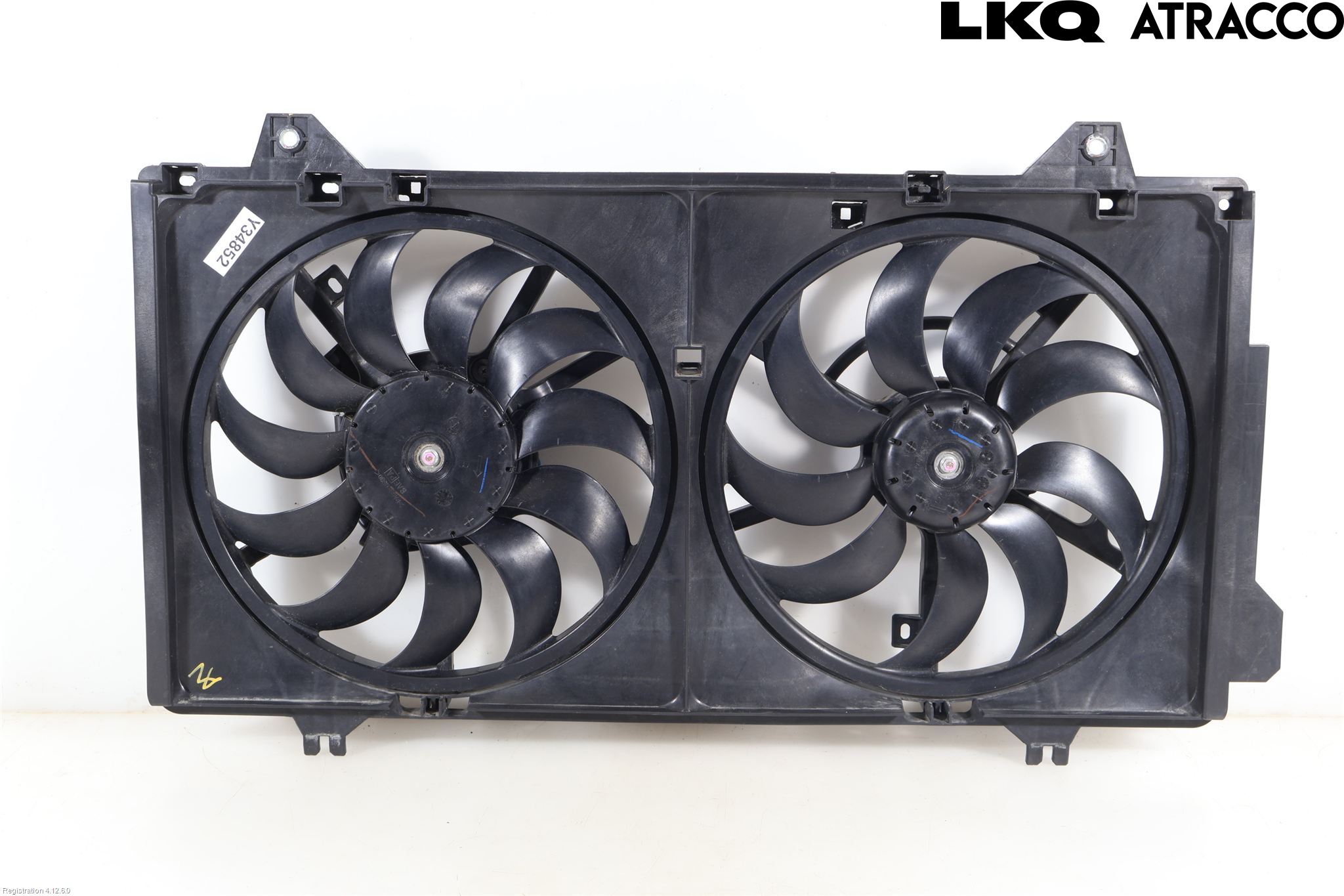 Mazda 3 III 14-19 Kjølevifte-Radiator Hus-Kåpe