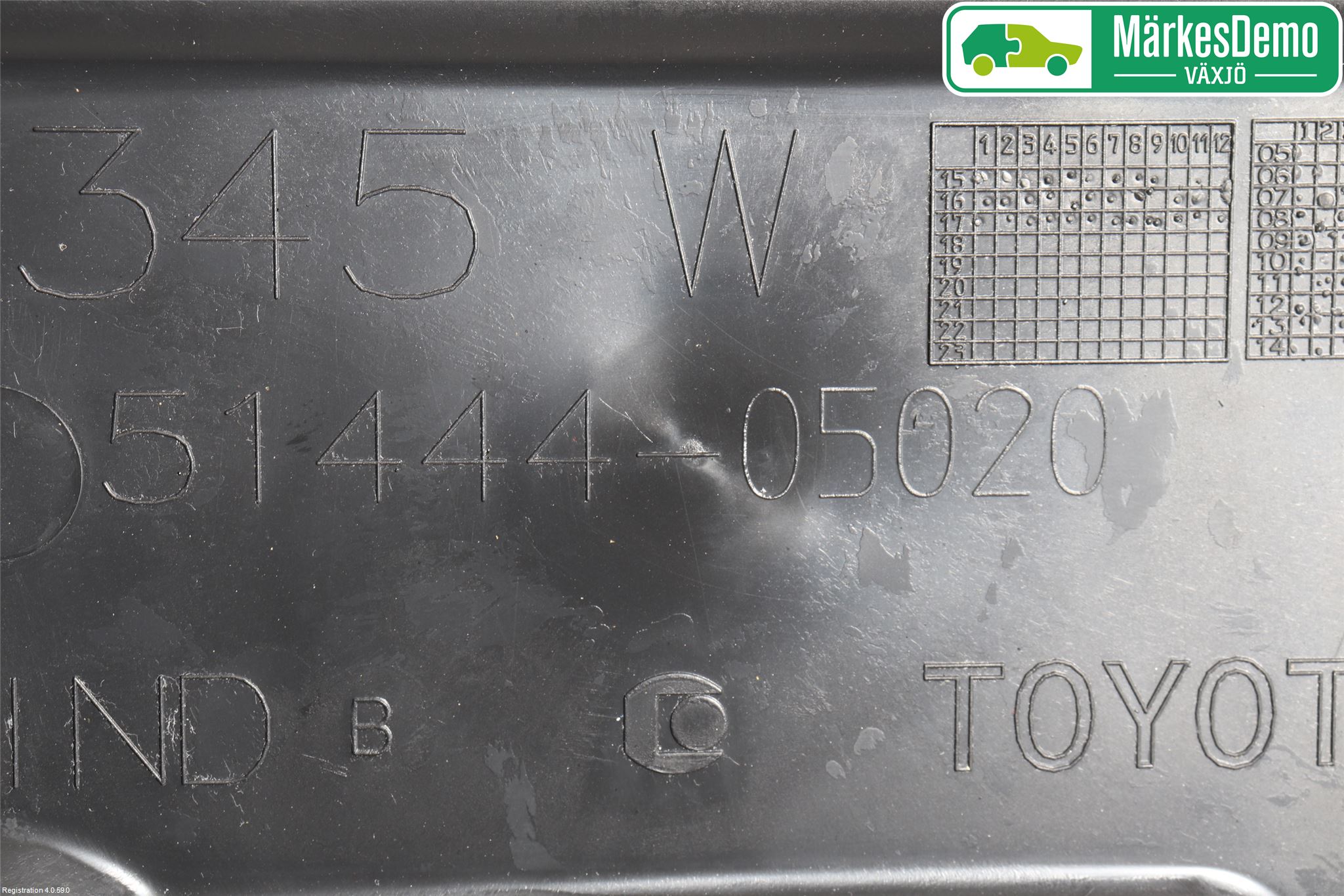 Toyota AVENSIS 16-18 Bunnplate U Motor-Gear-Dørk