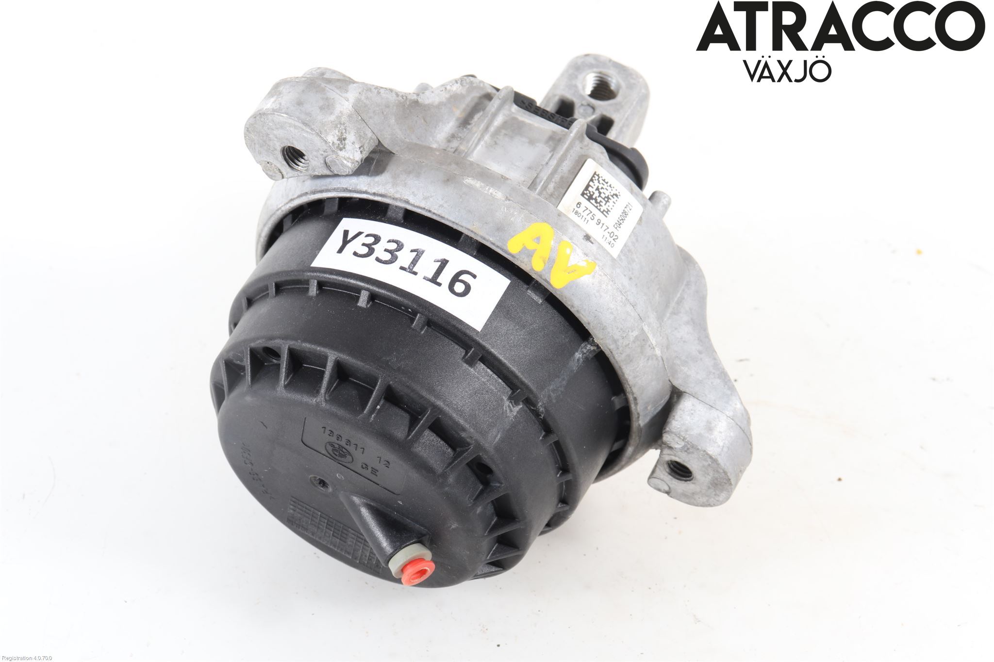 BMW 5 F10/F11/F18 09-17 Motor Feste Stål-Alu