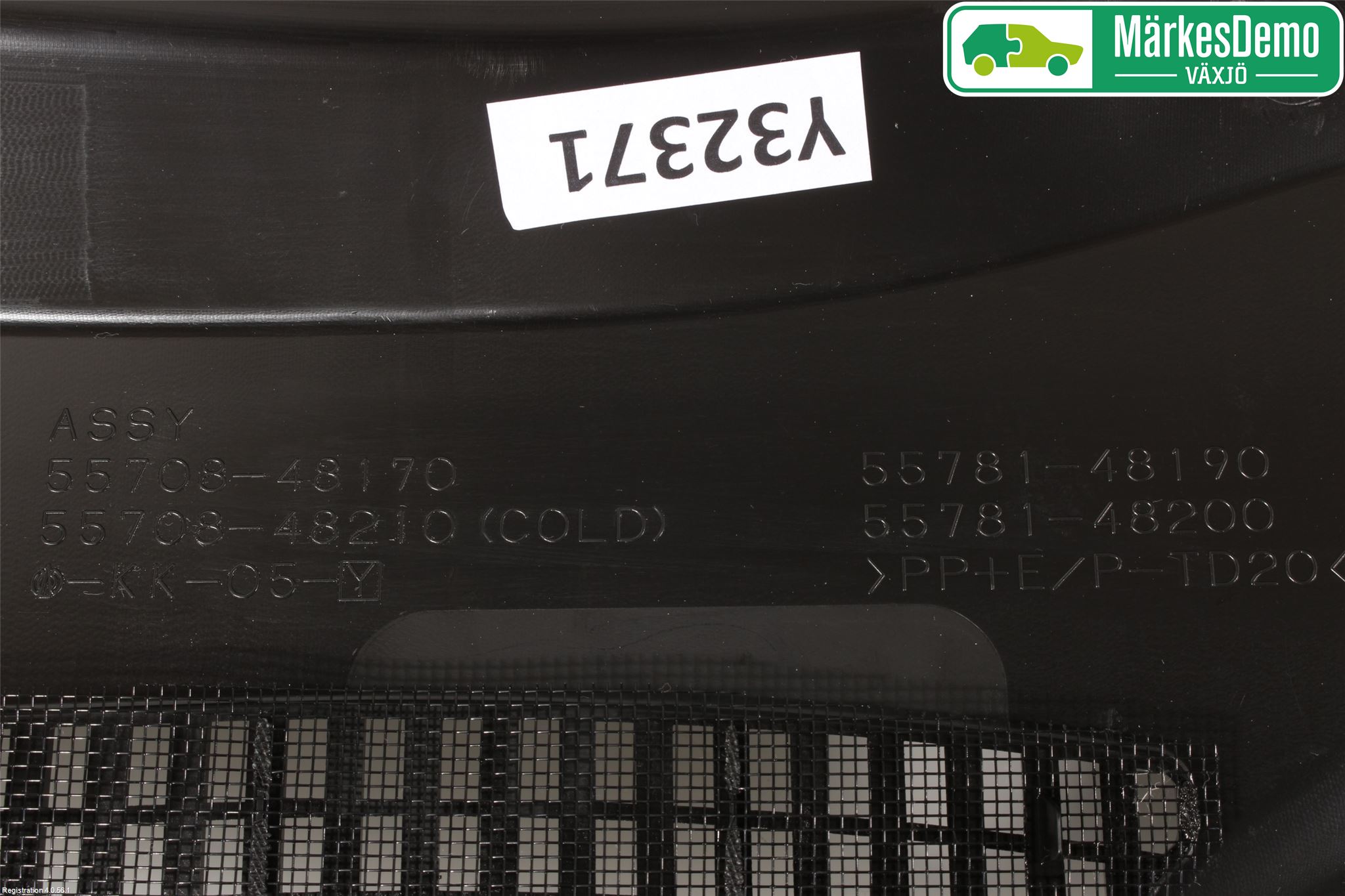 Lexus RX AL20 16-22 Visker Deksel-Grill-Under Frr