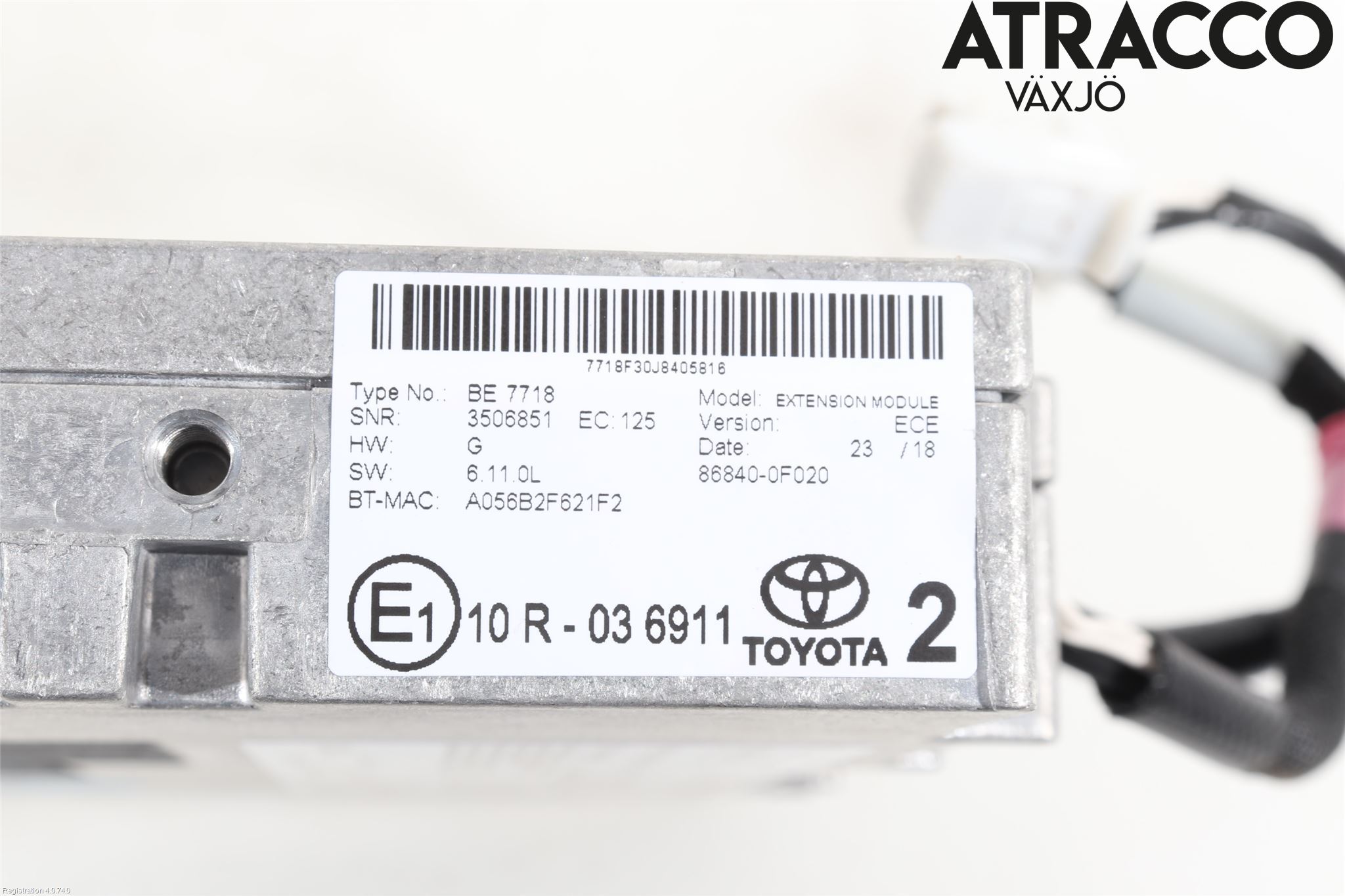 Toyota YARIS XP130 15-20 Stereo Radio Med Cd