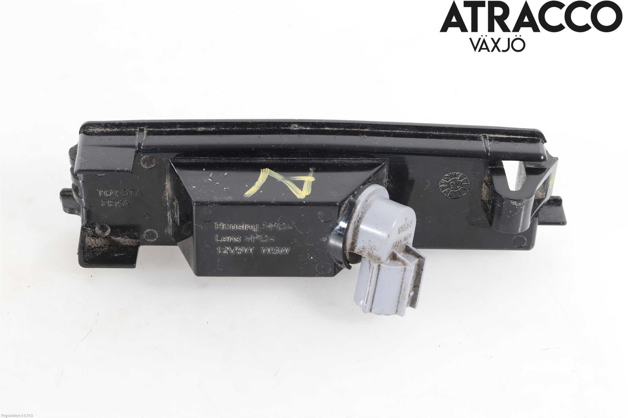 Toyota AURIS 13-19 Skilt Belysning