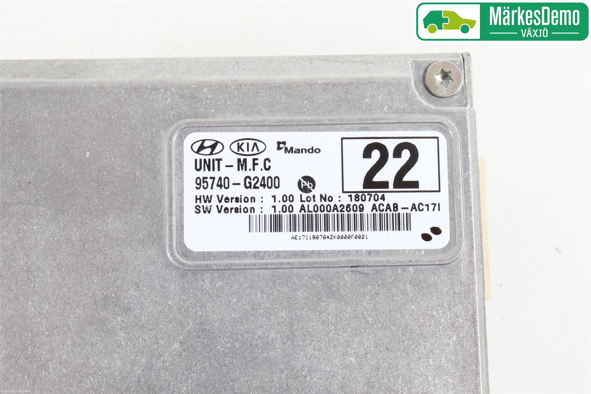 Hyundai IONIQ AE 17-22 Sensor Kollisjonsbeskyttelse