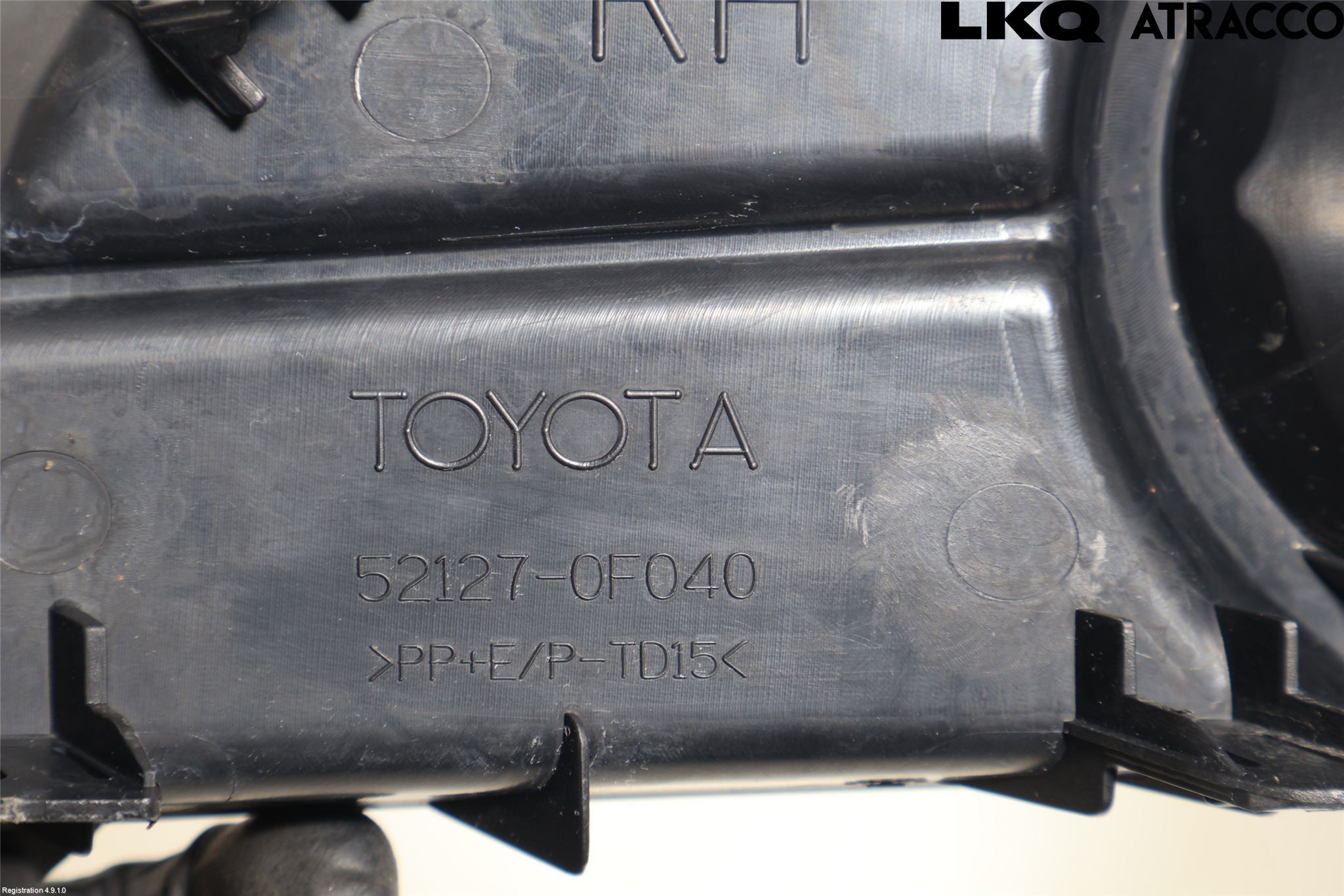 Toyota COROLLA VERSO 08-09 Frontlykt Kurve-Tåkelys Ramme
