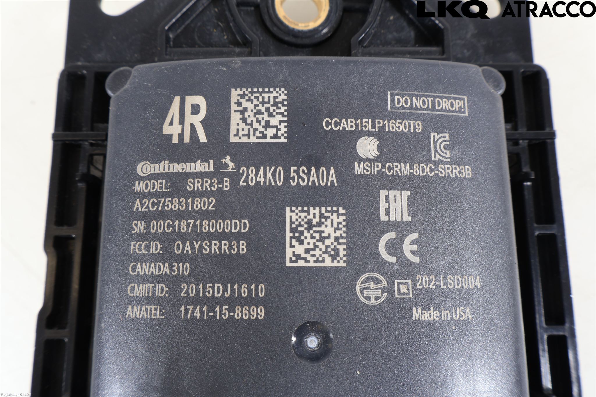 Nissan LEAF 18- Sensor Kollisjonsbeskyttelse