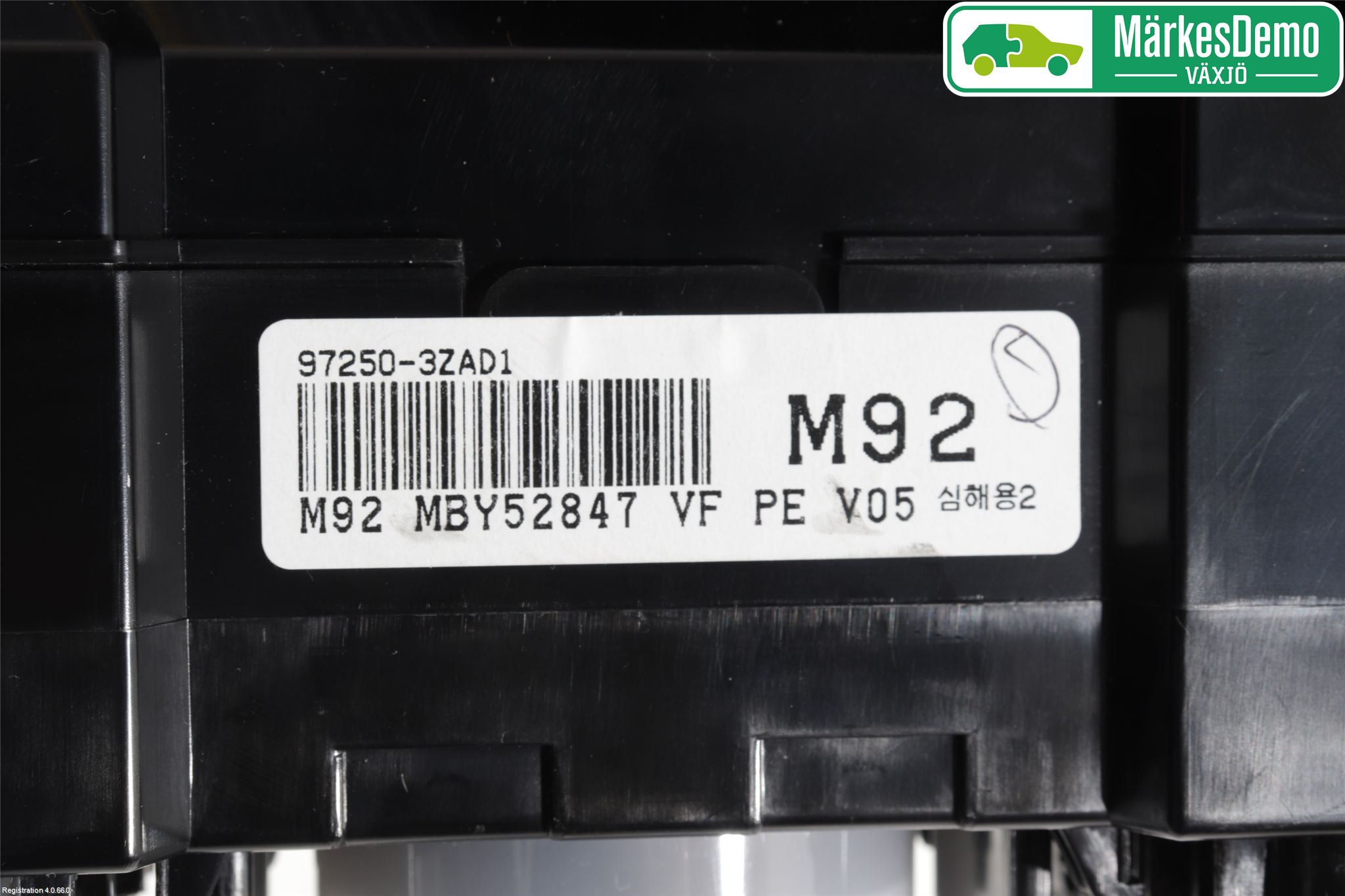 Hyundai i40 16-18 Varme Ac Betjening-Display