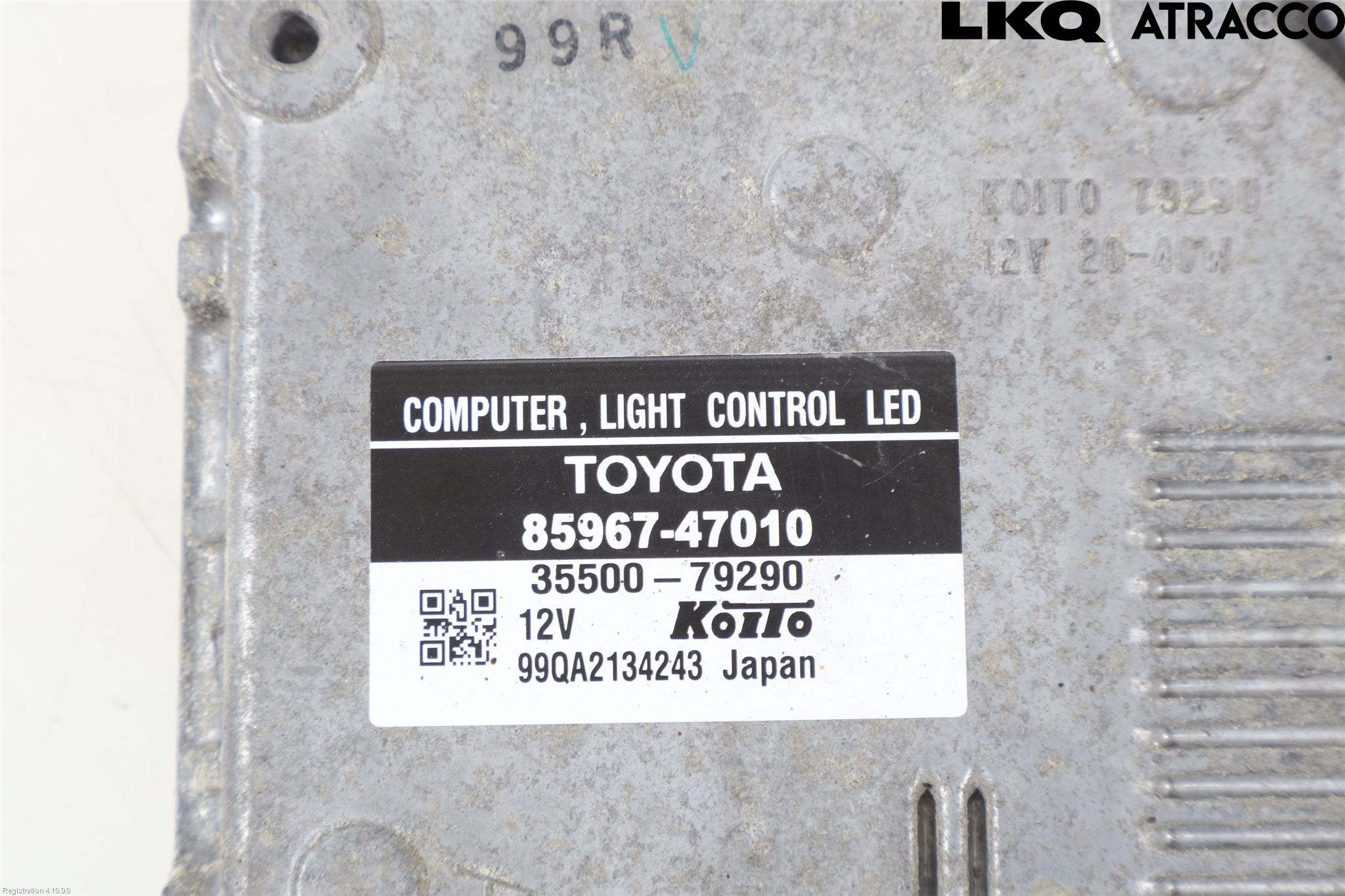 Toyota PRIUS ZVW30 09-20 Styreenhet Xenon