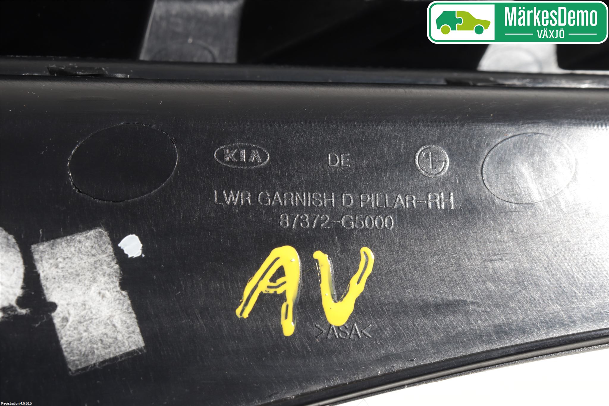 Kia NIRO (DE) 17-22 Baklykt Omramming