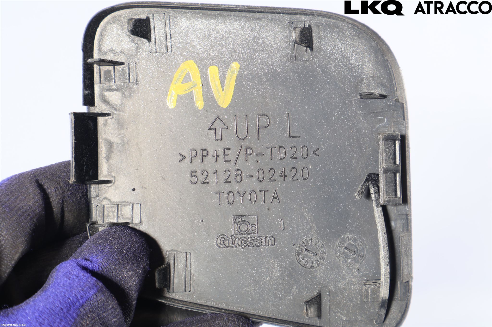 Toyota AURIS 13-19 Støtfanger Foran Hjørne Vens