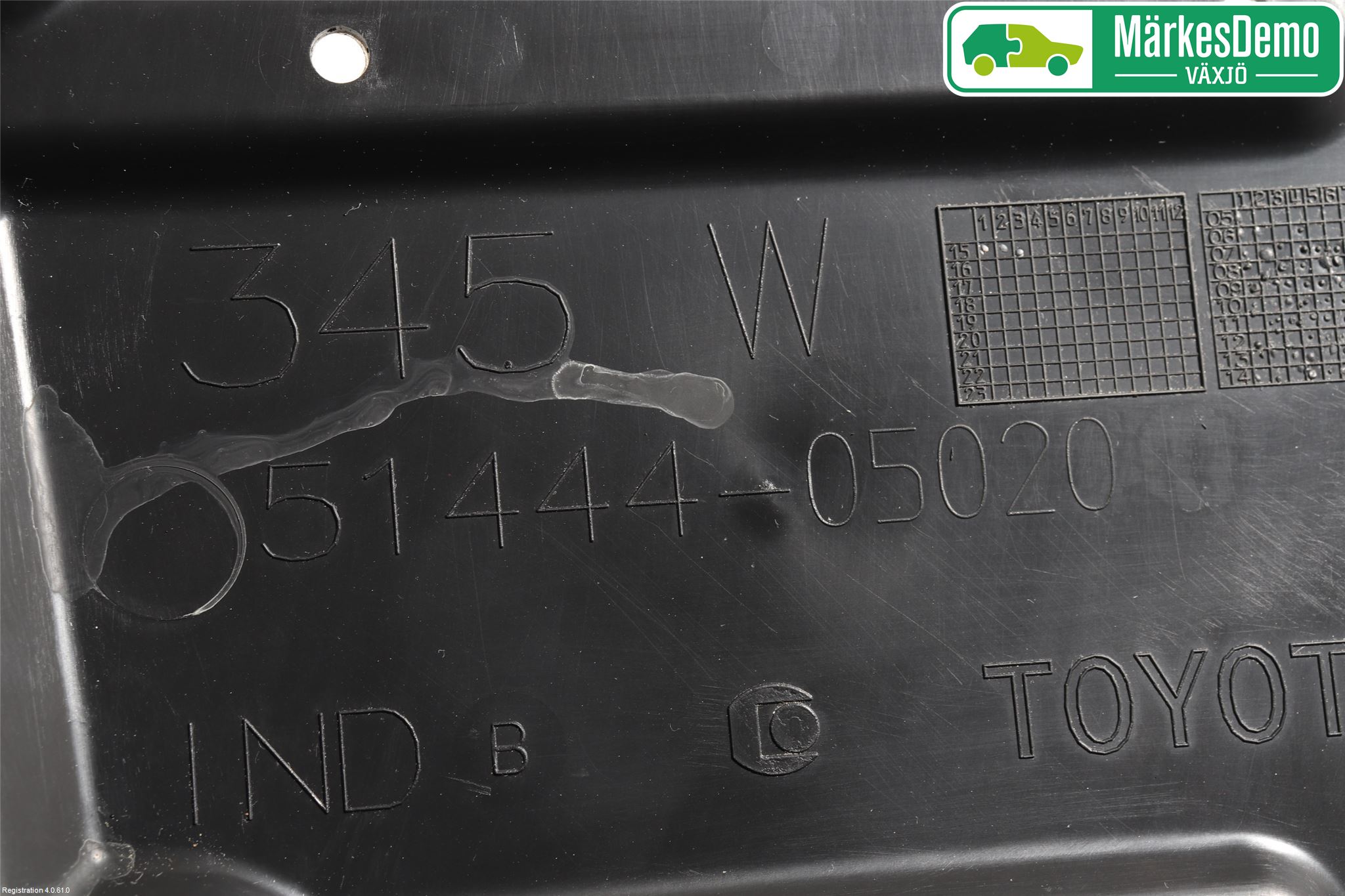 Toyota AURIS 13-19 Bunnplate U Motor-Gear-Dørk