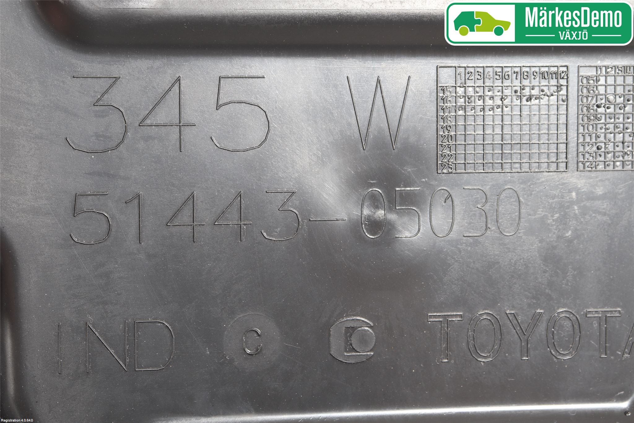Toyota AVENSIS 16-18 Bunnplate U Motor-Gear-Dørk