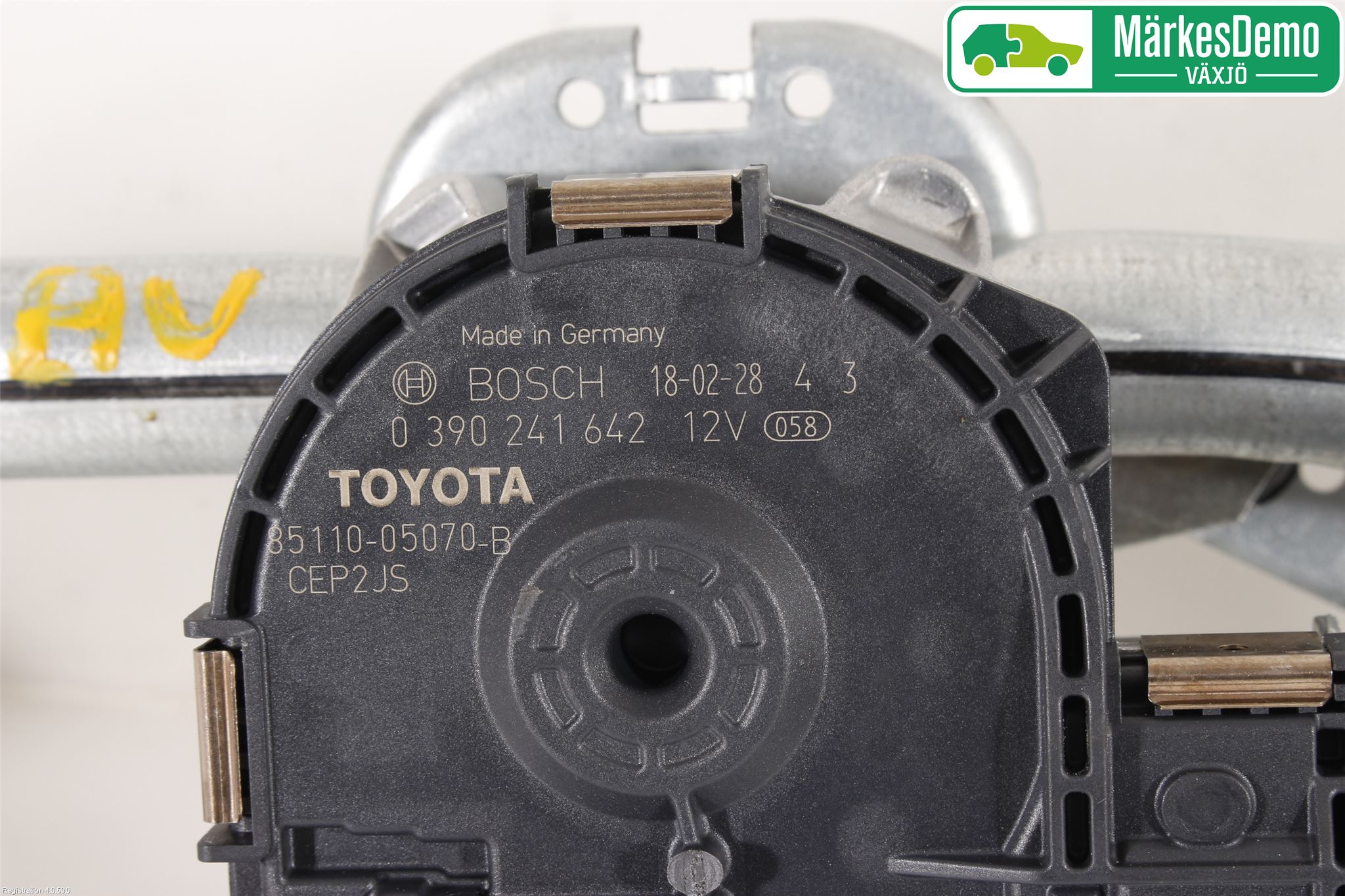 Toyota AVENSIS 16-18 Viskeroverføring Frontrute