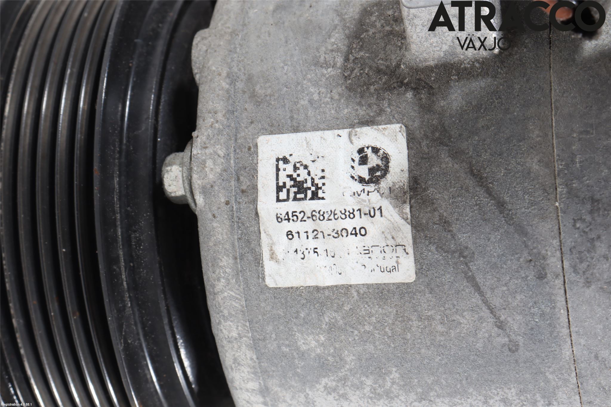 BMW 5 F10/F11/F18 09-17 Varme Ac Kompressor