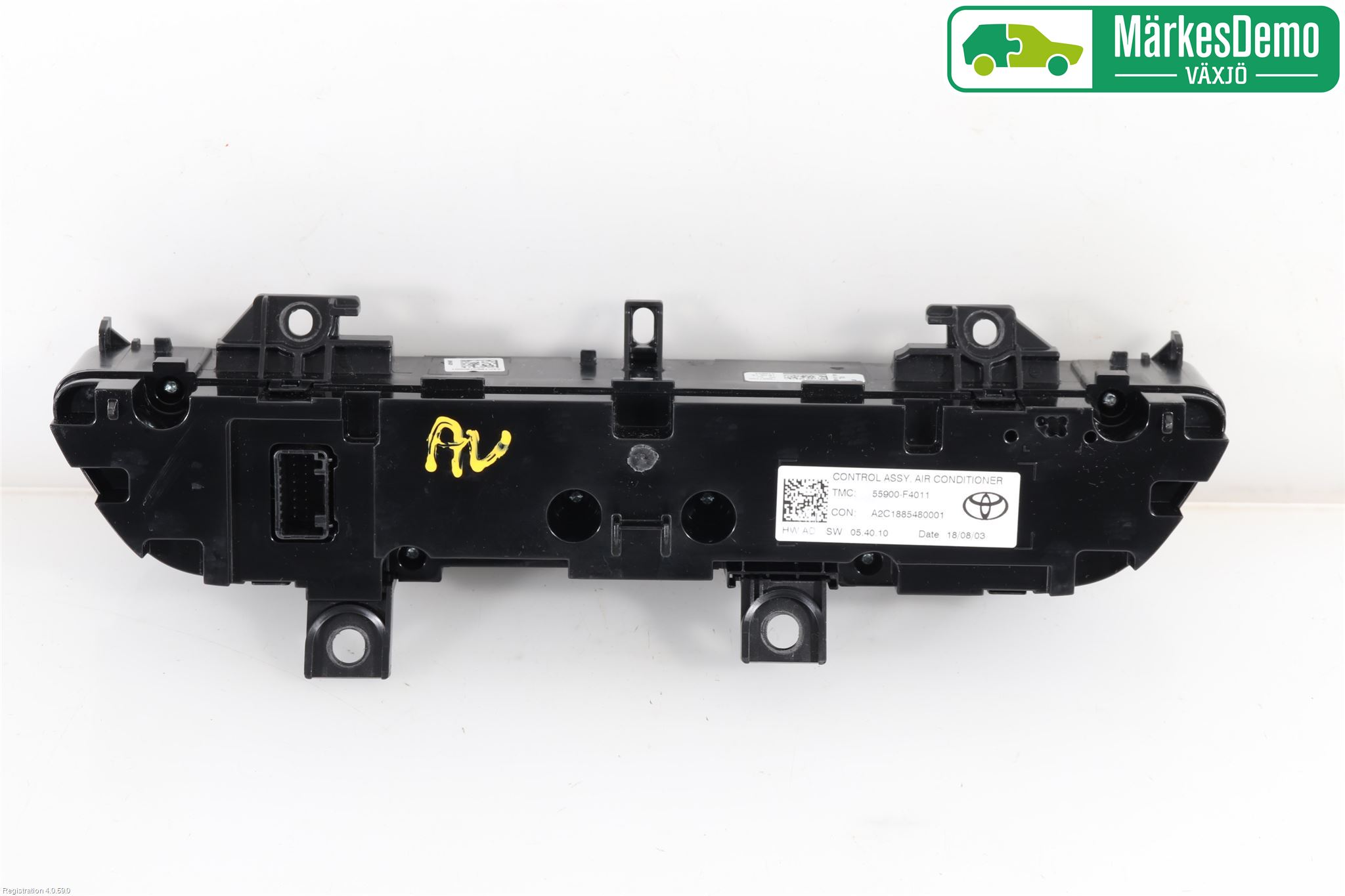 Toyota C-HR 16-23 Varme Ac Betjening-Display