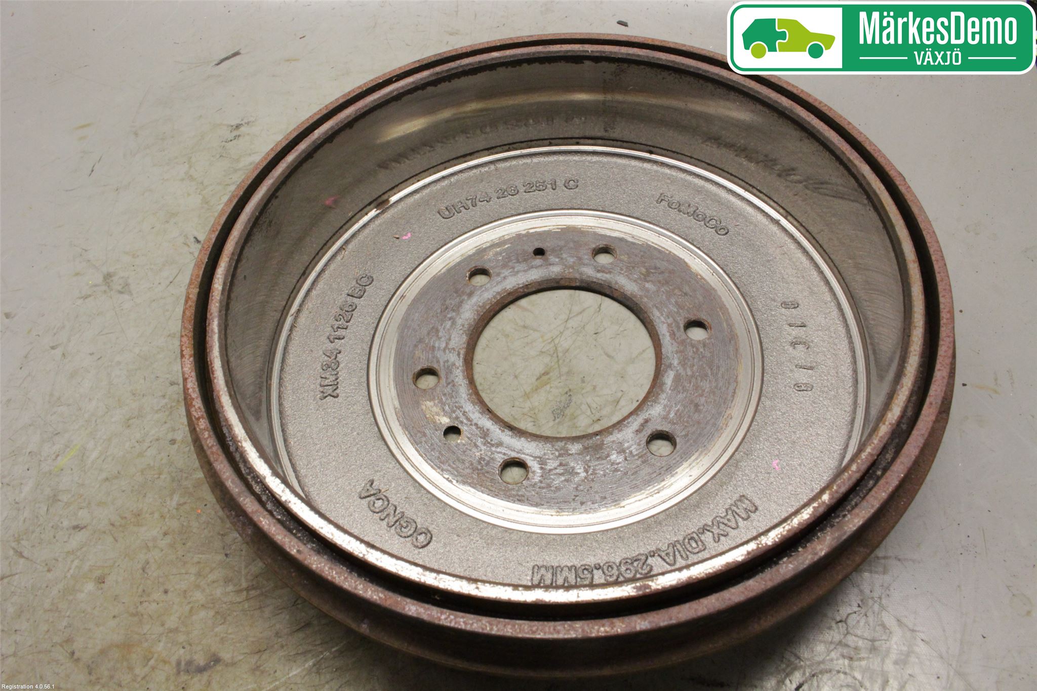 Ford RANGER EU 12-23 Bremsetrommel Bak