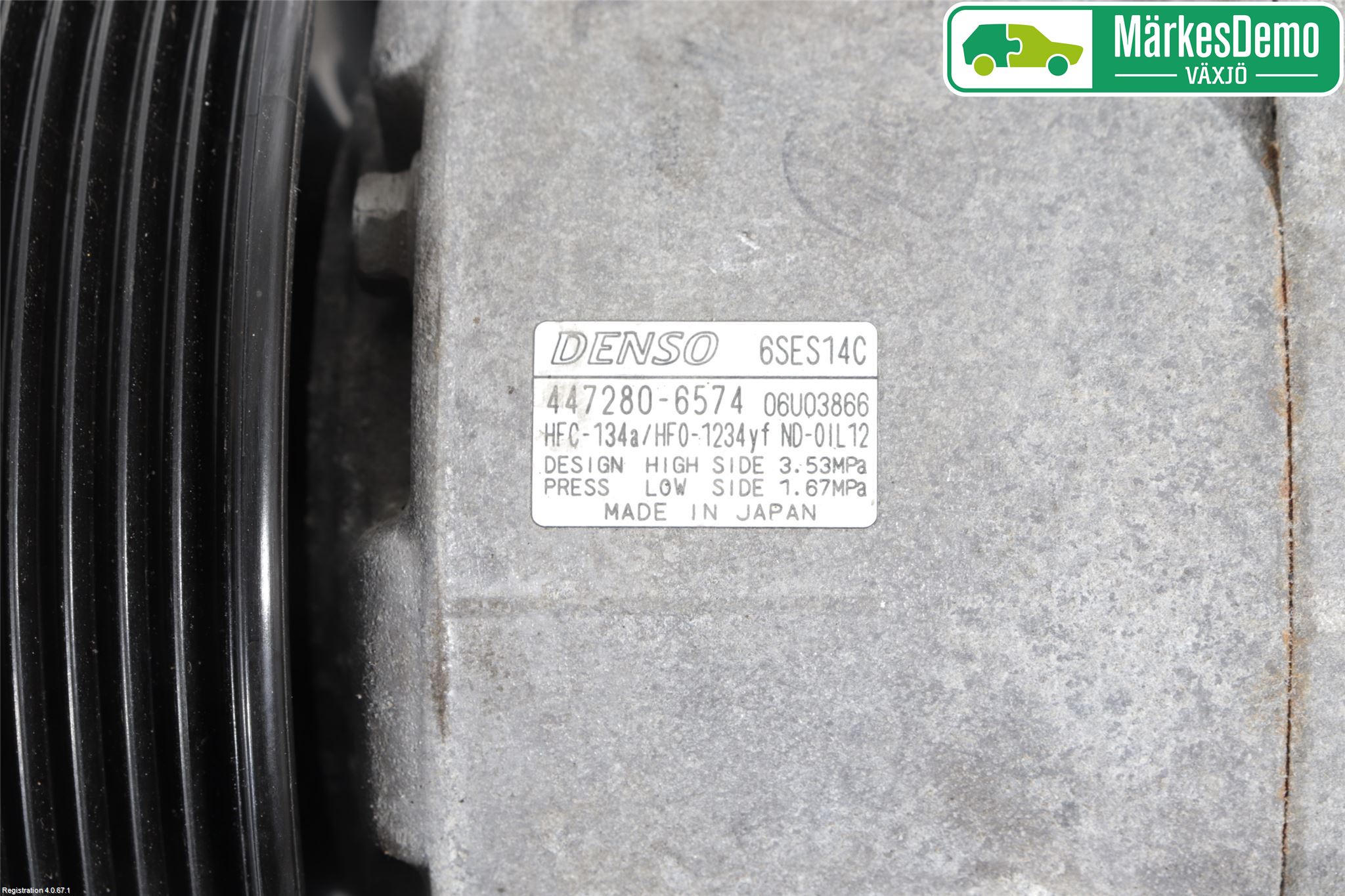 Toyota AVENSIS 16-18 Varme Ac Kompressor