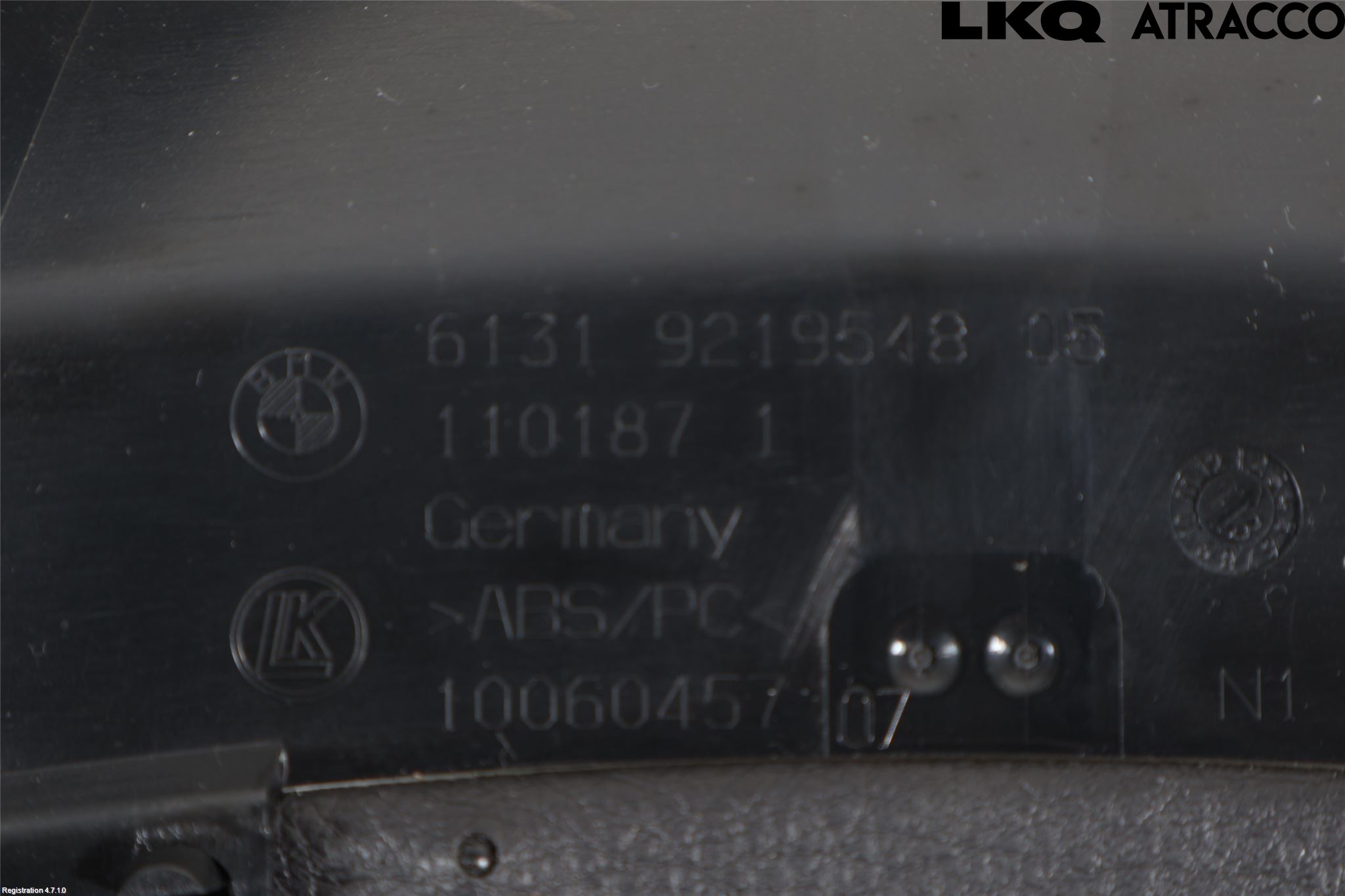 BMW 3 F30/F31/F80 12-19 Rattdeksel - Deksler