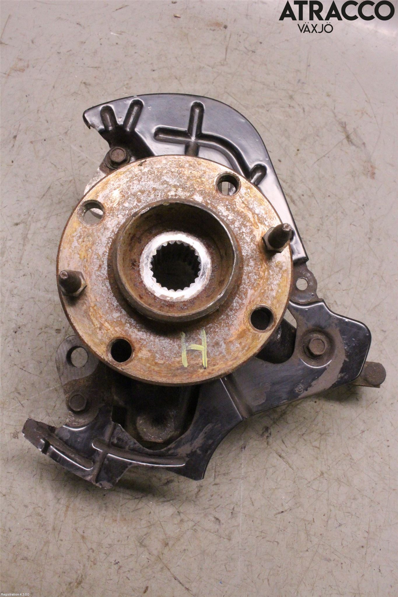 Fiat 500 07- Spindel Hf