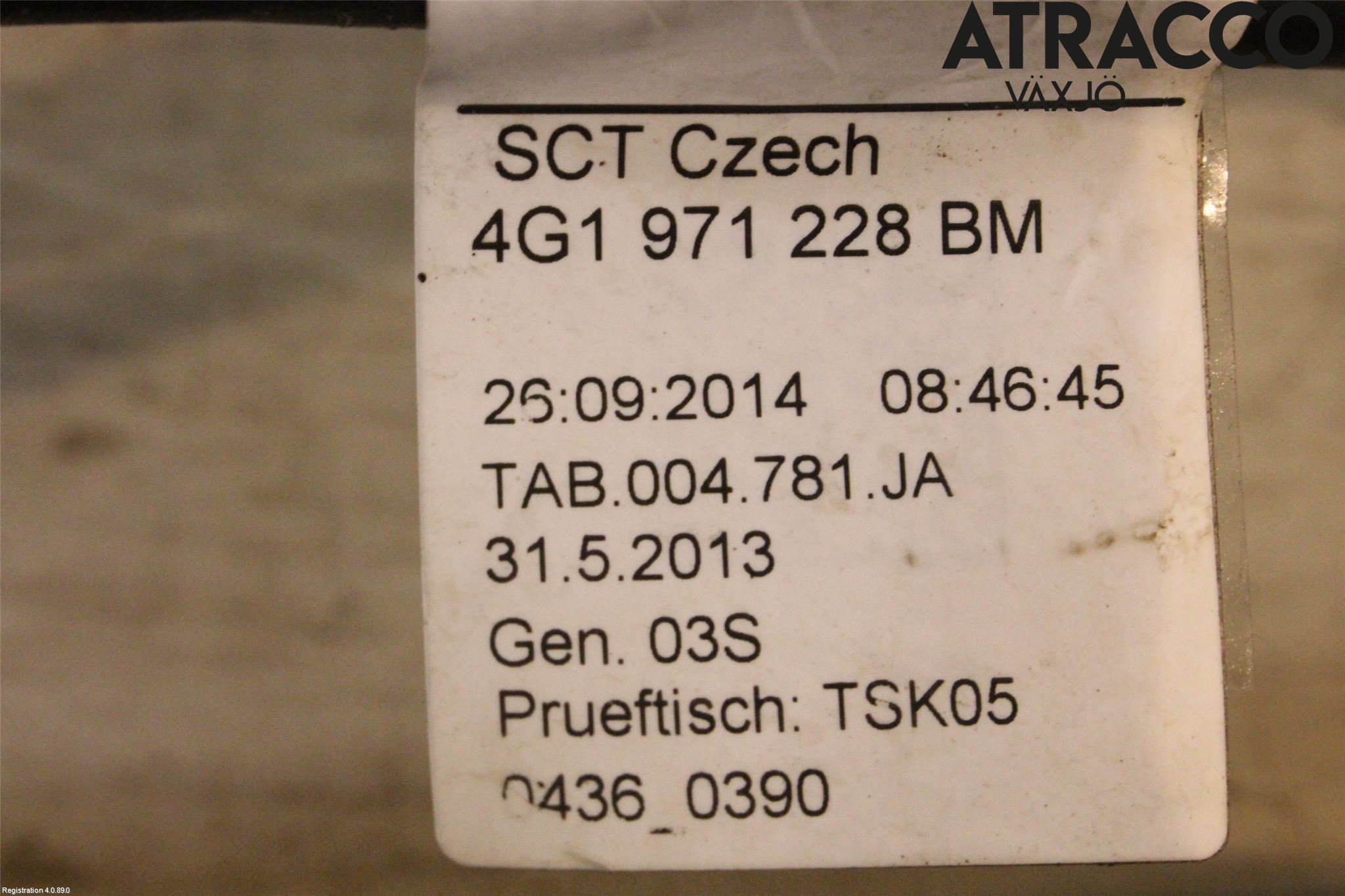 Audi A6 ALLROAD 12-18 Ledningsnett