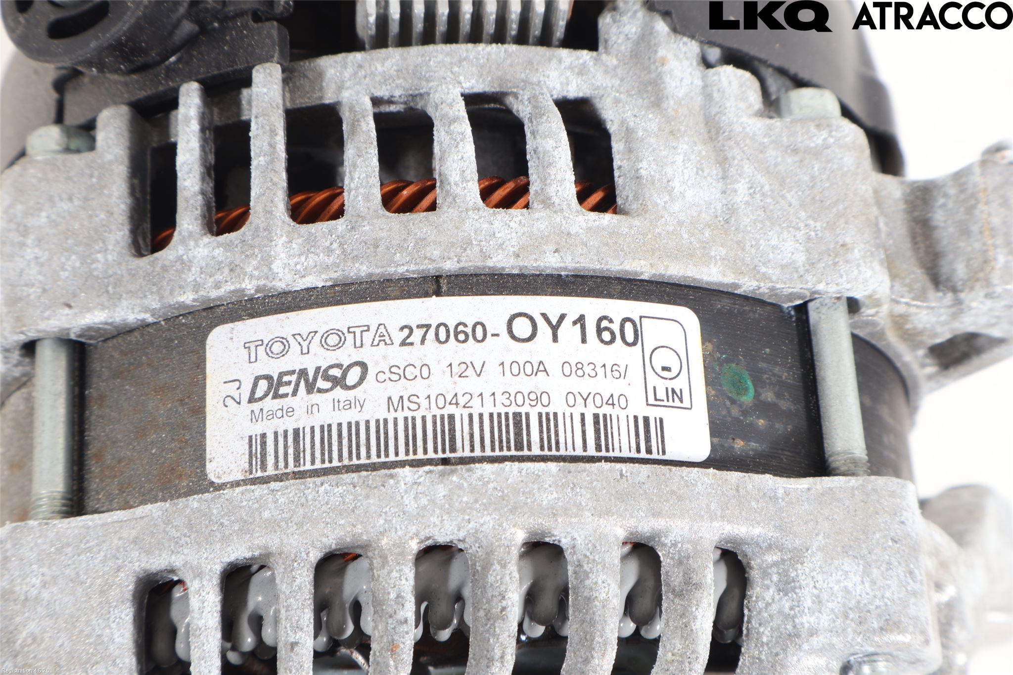 Toyota YARIS XP130 15-20 Dynamo