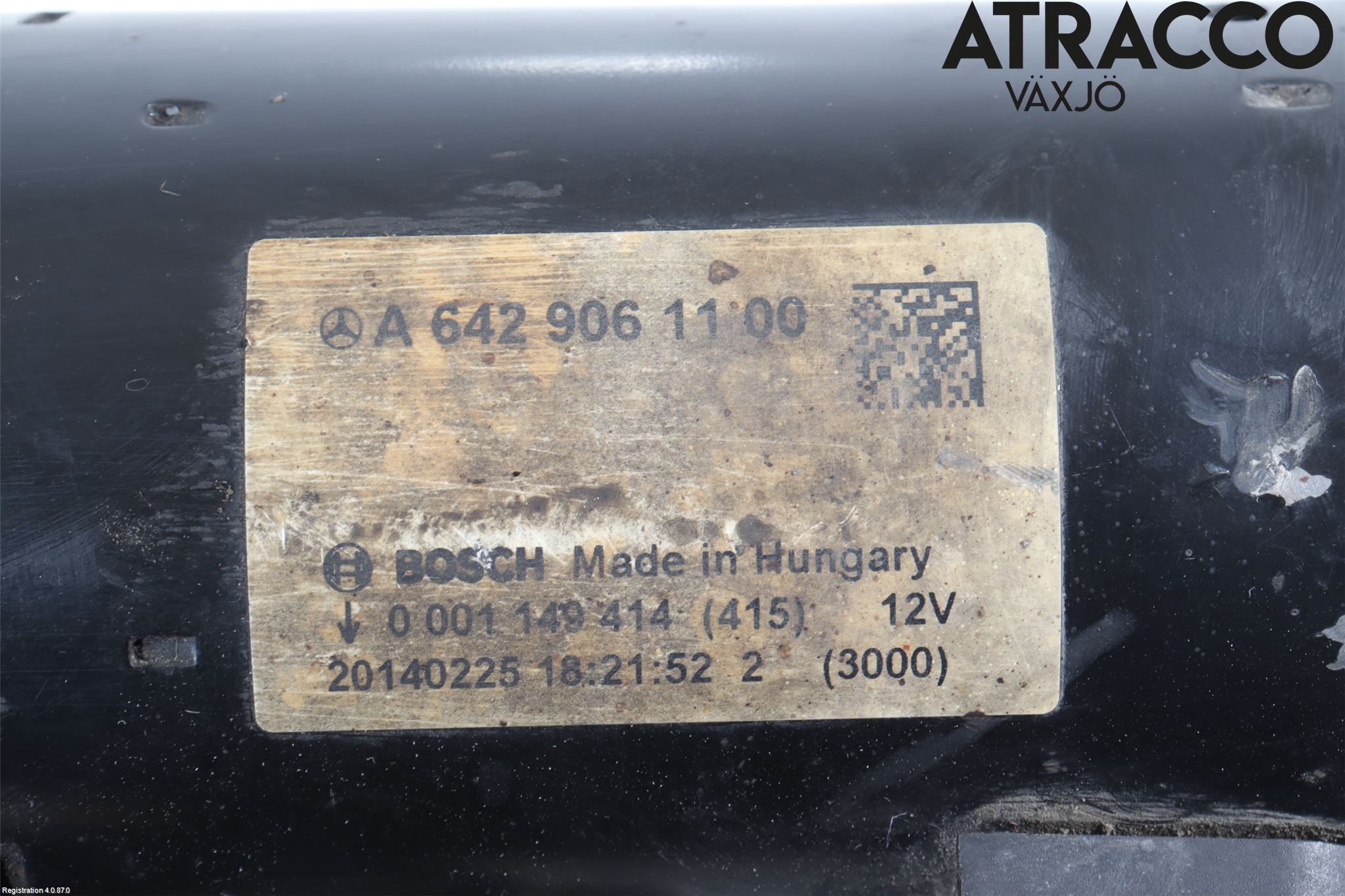Mercedes-Benz MB E-KLASS (W212) 09-16 Startmotor Diesel