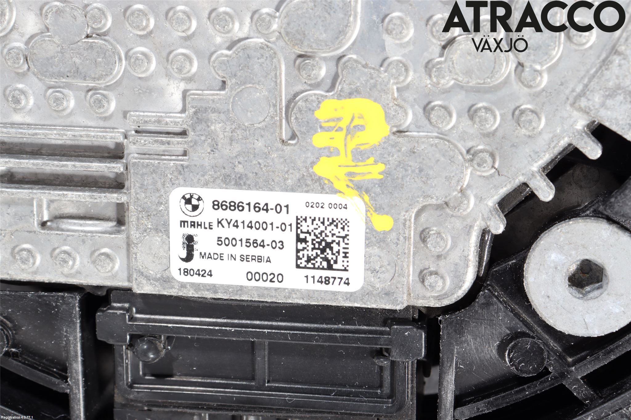 BMW 5 G30/G31/F90 17-23 Kjølevifte-Radiator Hus-Kåpe