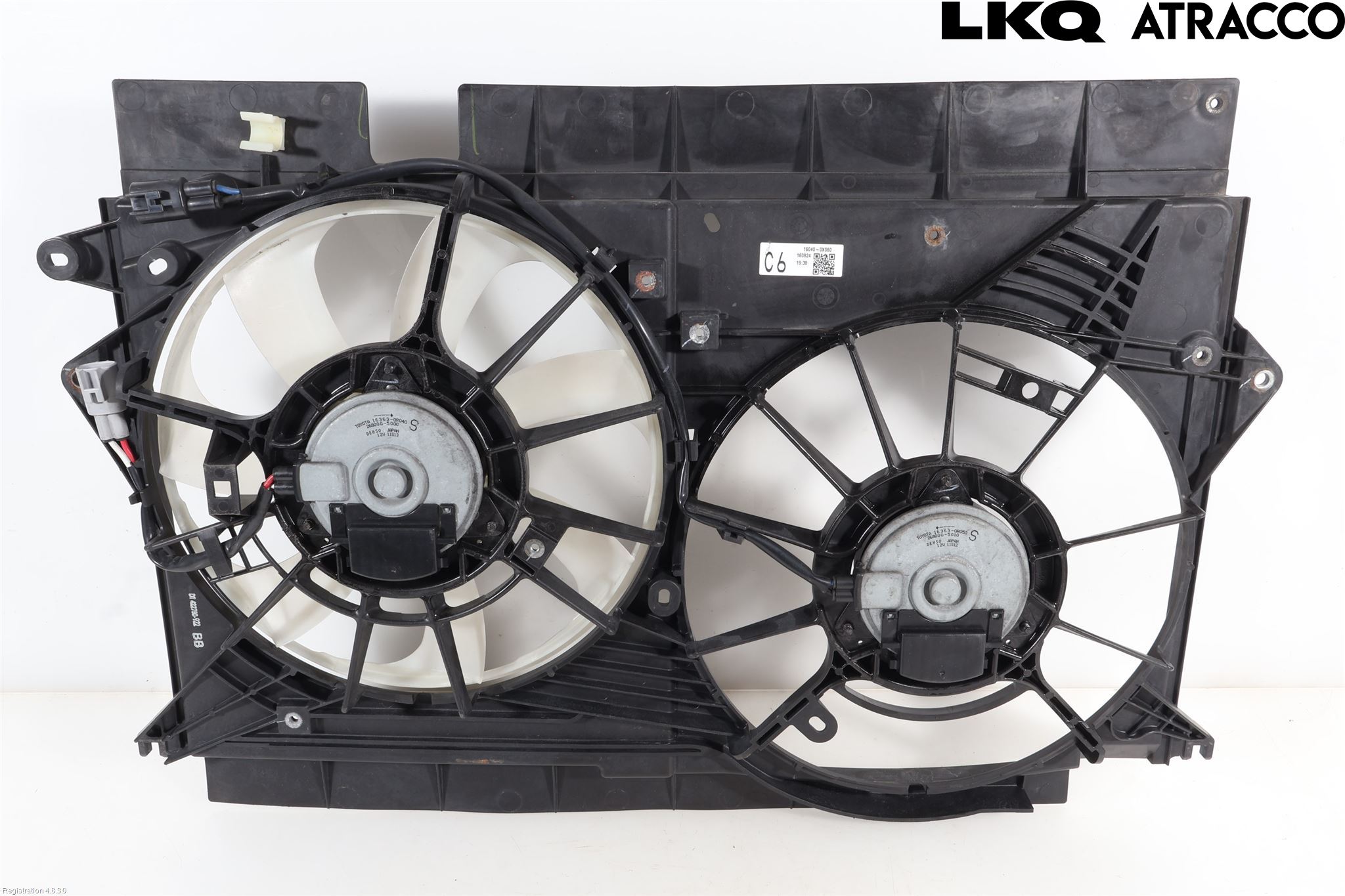 Toyota AURIS 13-19 Kjølevifte-Radiator Hus-Kåpe